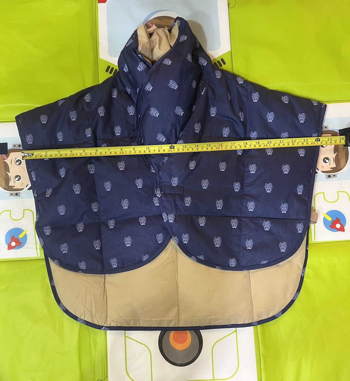 DAKS × Vintage Vintage Darks London Monogram Down Ponco Size US M / EU 48-50 / 2 - 7 Thumbnail