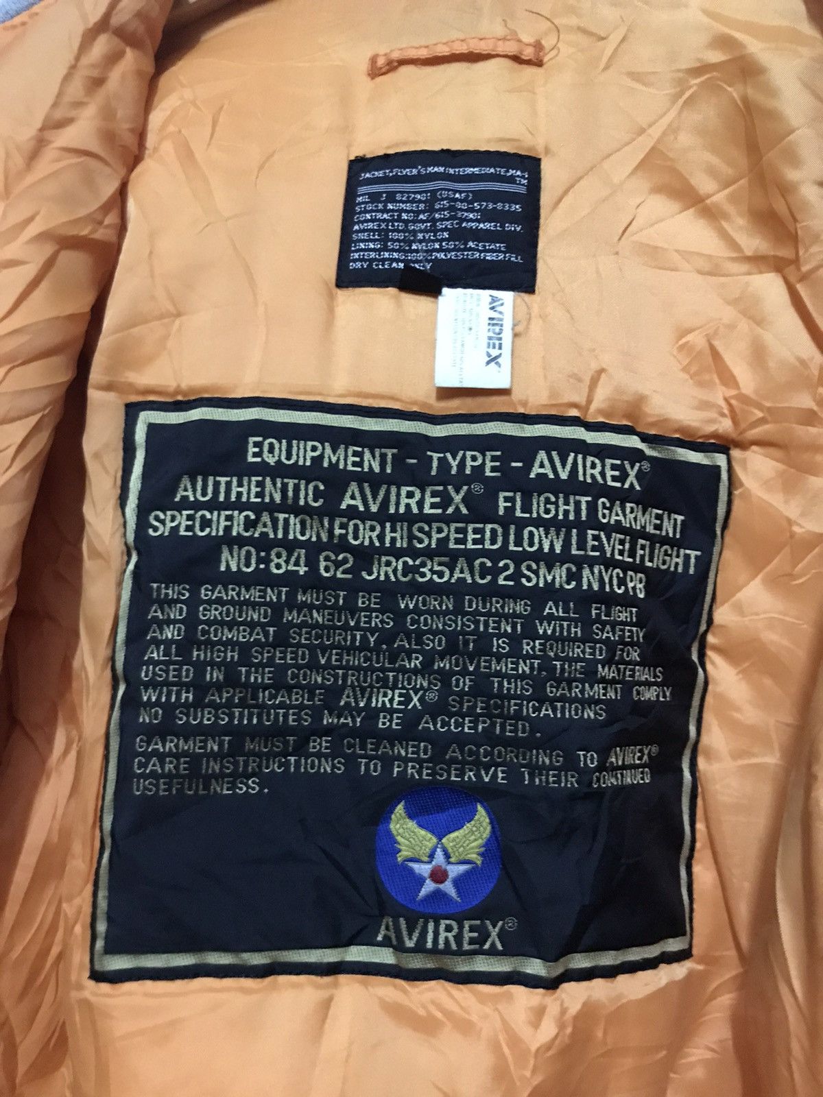 Avirex × Vintage Vintage Avirex USA flight jacket Size US L / EU 52-54 / 3 - 3 Thumbnail