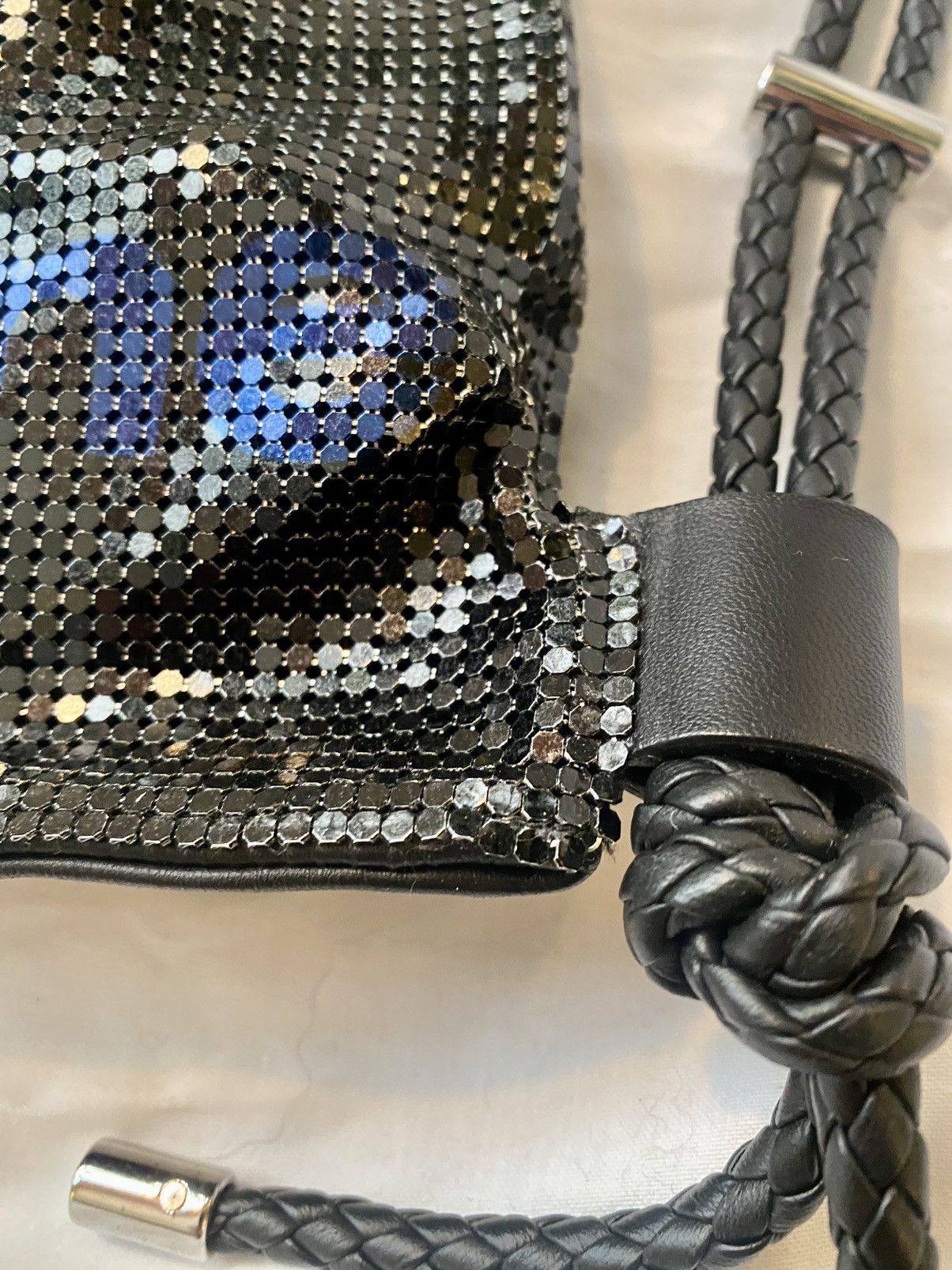 Paco Rabanne Backpack bag pixel metal mesh in black paco rabanne Size ONE SIZE - 9 Thumbnail