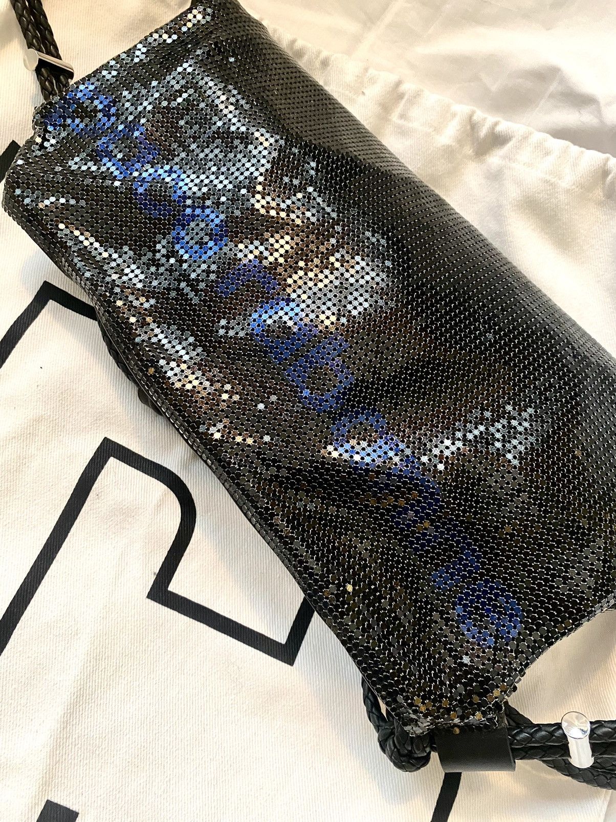 Paco Rabanne Backpack bag pixel metal mesh in black paco rabanne Size ONE SIZE - 5 Thumbnail