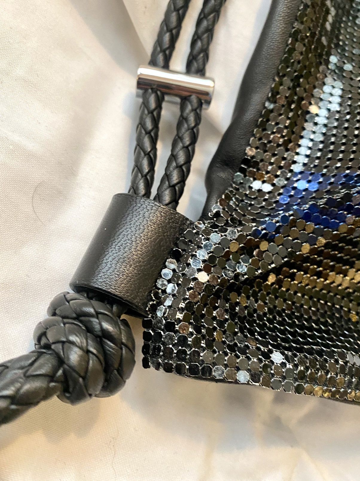 Paco Rabanne Backpack bag pixel metal mesh in black paco rabanne Size ONE SIZE - 8 Thumbnail