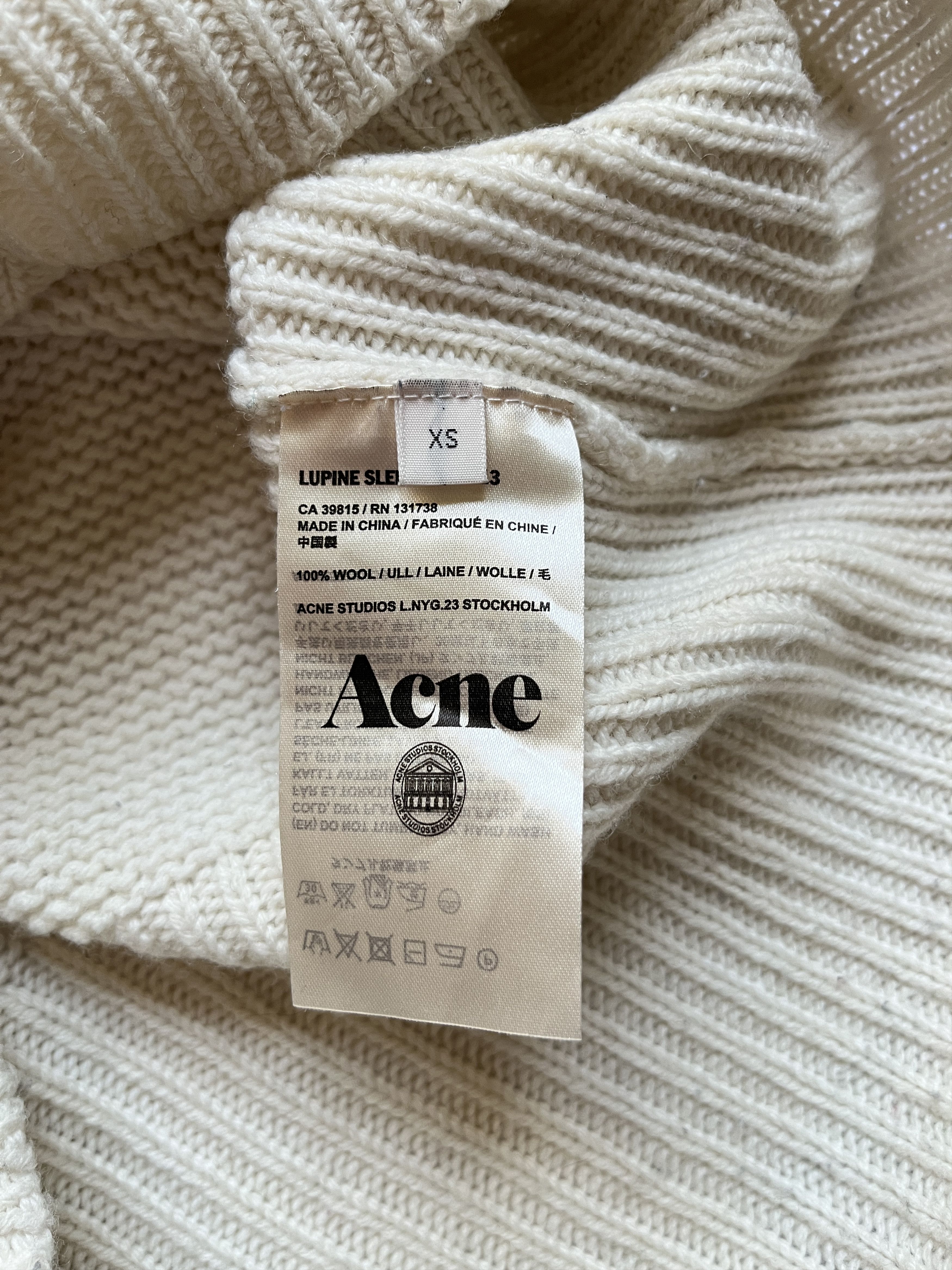 Acne Studios ⚡️QUICK SALE⚡️2013 Acne Studios "One day at a time" Sweater Size XS / US 0-2 / IT 36-38 - 4 Thumbnail