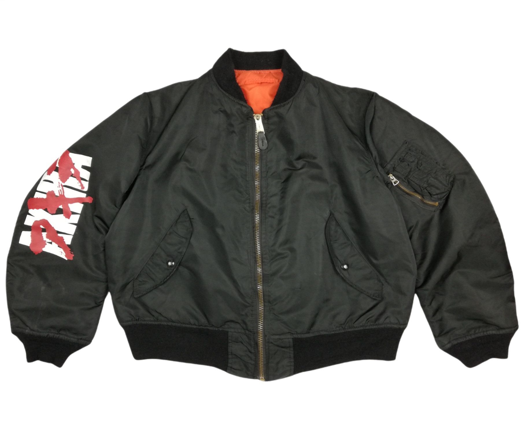 Other 🔥HEAT Customize Design Crazy Akira Kaneda 1988 Bomber MA-1 Size US L / EU 52-54 / 3 - 2 Thumbnail