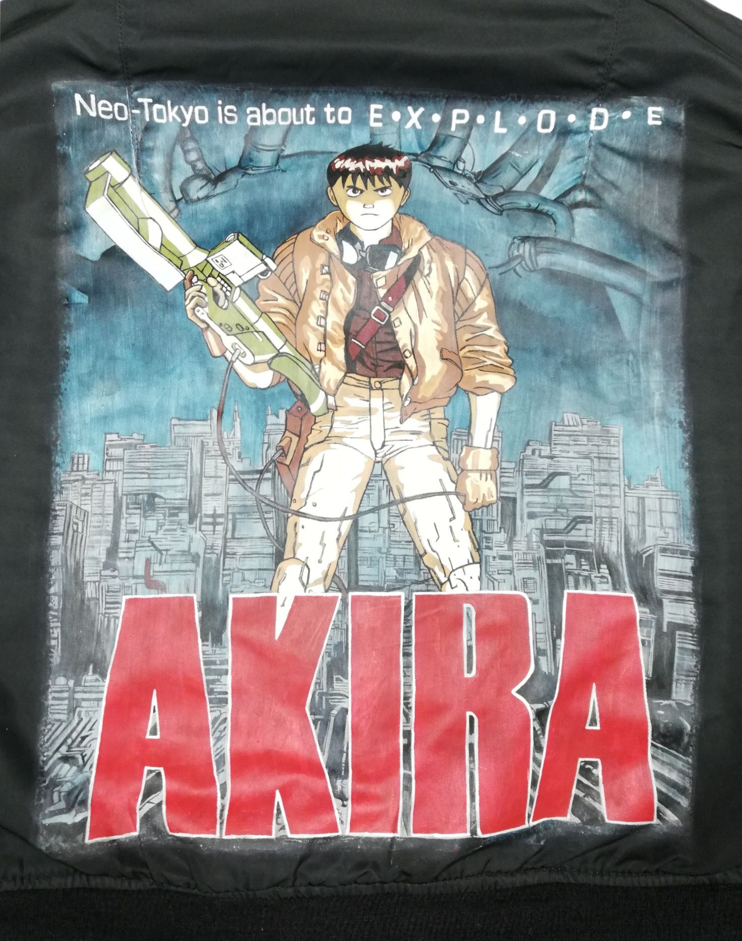 Other 🔥HEAT Customize Design Crazy Akira Kaneda 1988 Bomber MA-1 Size US L / EU 52-54 / 3 - 20 Thumbnail