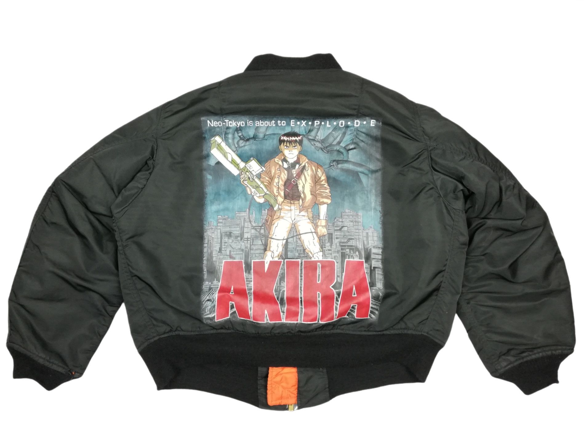 Other 🔥HEAT Customize Design Crazy Akira Kaneda 1988 Bomber MA-1 Size US L / EU 52-54 / 3 - 13 Thumbnail