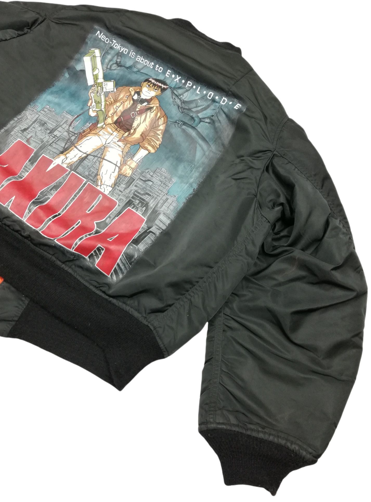 Other 🔥HEAT Customize Design Crazy Akira Kaneda 1988 Bomber MA-1 Size US L / EU 52-54 / 3 - 17 Thumbnail