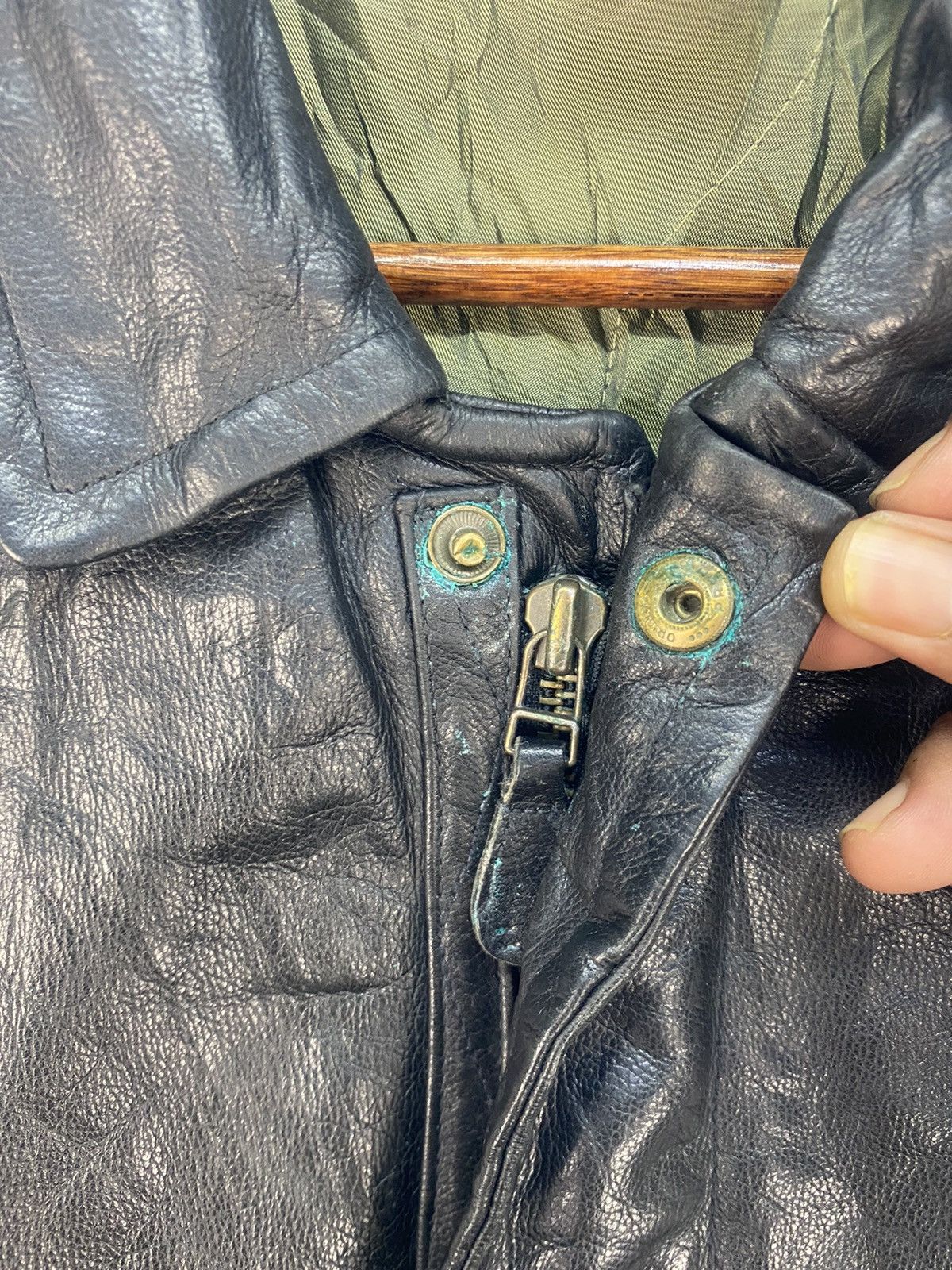 Nautica Vintage Nautica Leather Jacket Size US L / EU 52-54 / 3 - 5 Thumbnail