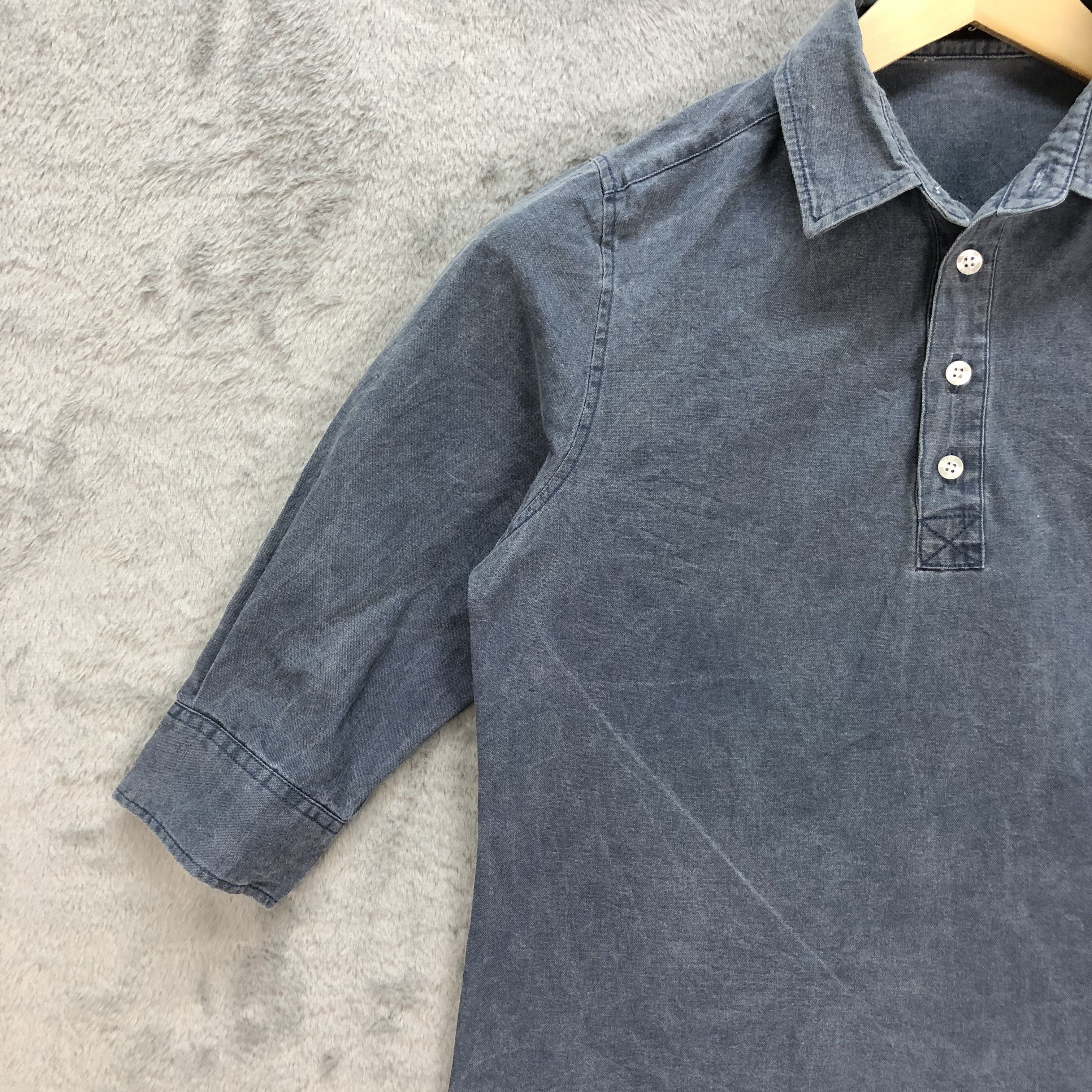 Japanese Brand LOVERS HOUSE SUPER LOVERS QUARTER SLEEVE POLO #6052-219 Size M / US 6-8 / IT 42-44 - 7 Thumbnail