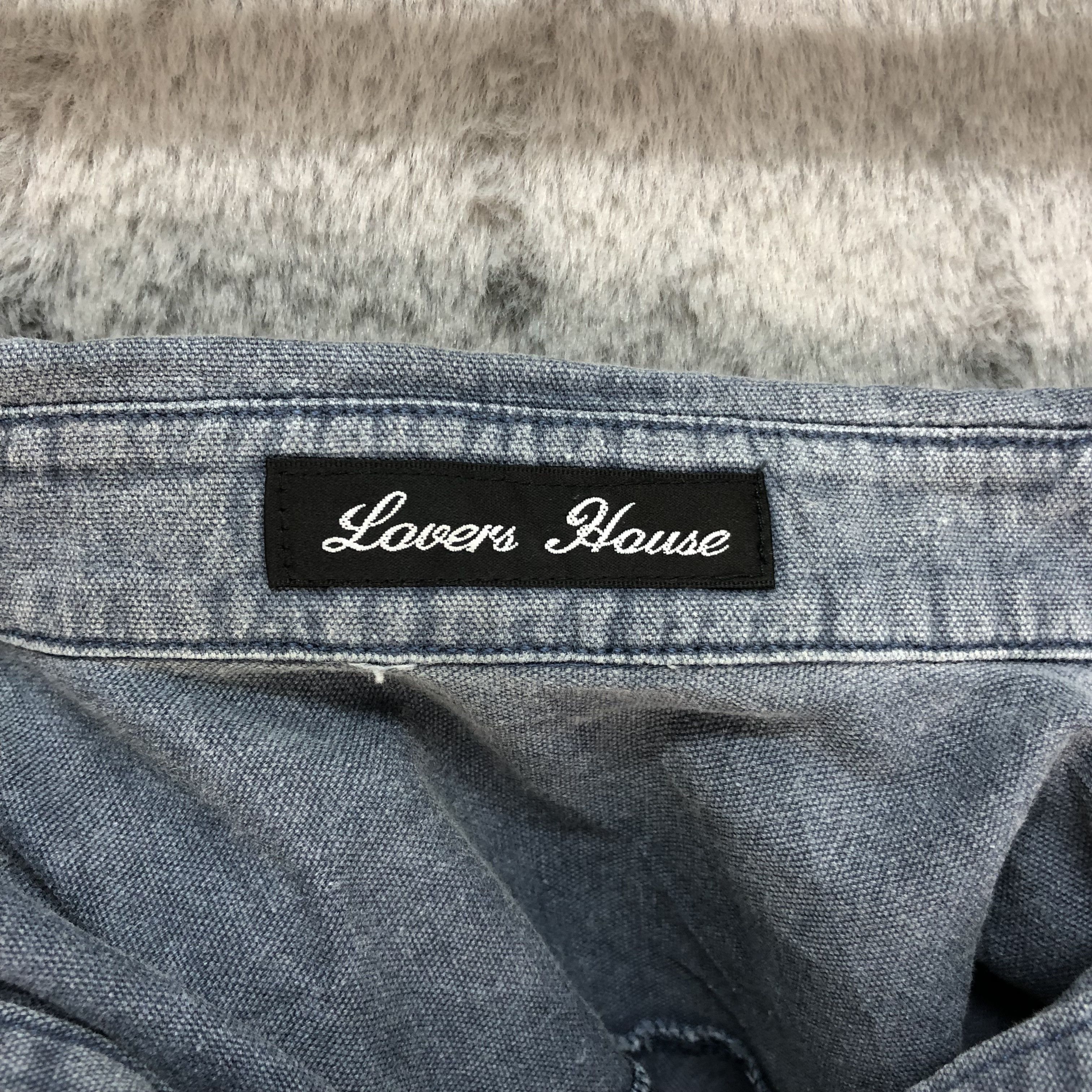 Japanese Brand LOVERS HOUSE SUPER LOVERS QUARTER SLEEVE POLO #6052-219 Size M / US 6-8 / IT 42-44 - 9 Thumbnail