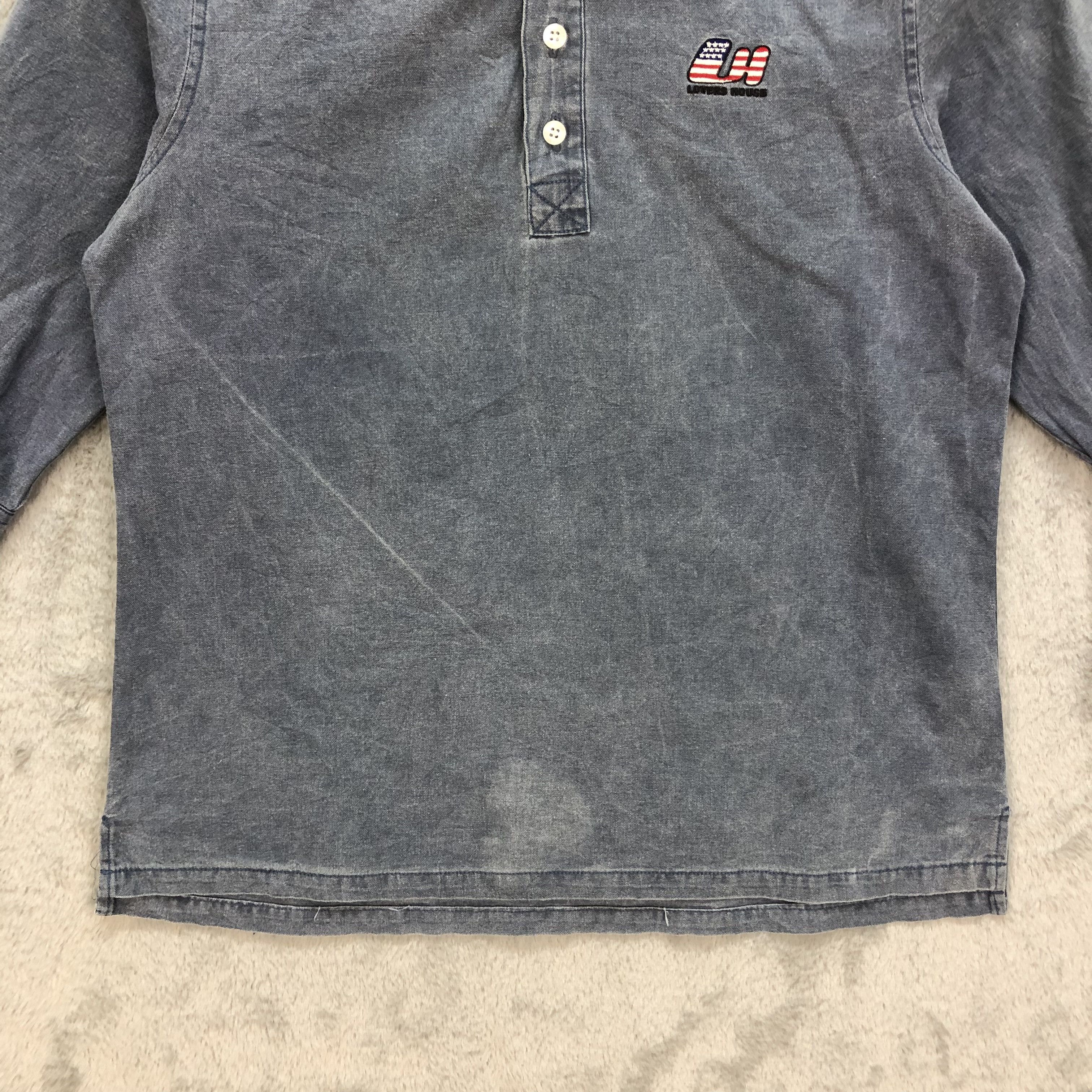 Japanese Brand LOVERS HOUSE SUPER LOVERS QUARTER SLEEVE POLO #6052-219 Size M / US 6-8 / IT 42-44 - 6 Thumbnail