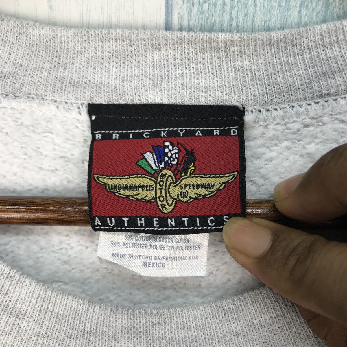 Vintage Vintage Indianapolis Motor Speedway Sweatshirt Size US XL / EU 56 / 4 - 5 Thumbnail