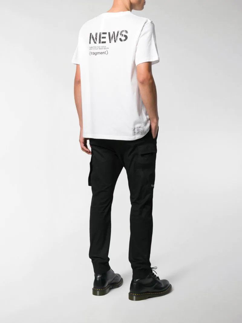 Moncler MONCLER Genius Fragment white News maglia t-shirt - Large Size US L / EU 52-54 / 3 - 2 Thumbnail