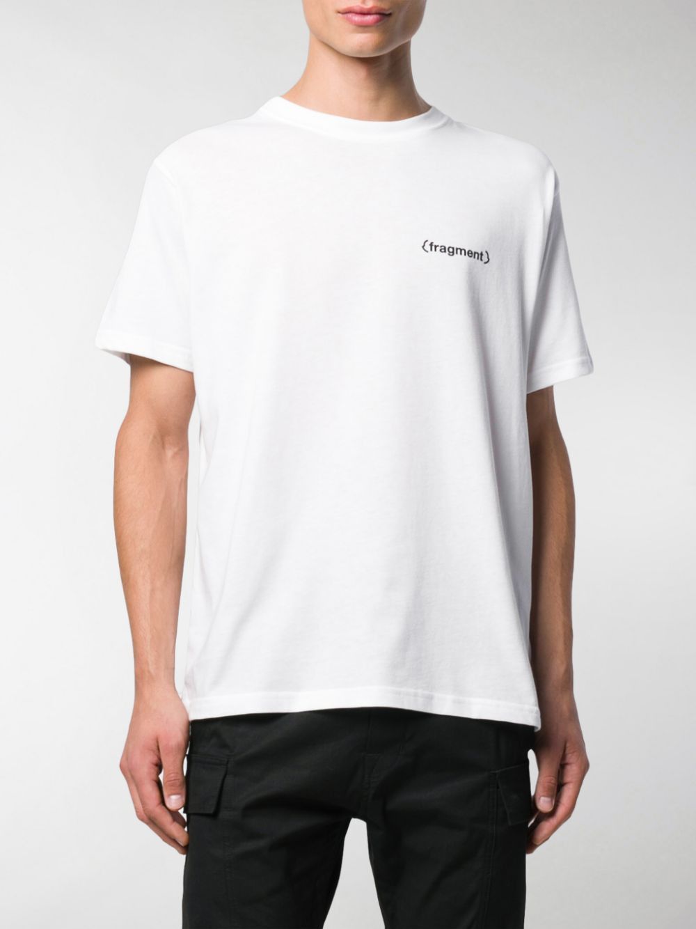 Moncler MONCLER Genius Fragment white News maglia t-shirt - Large 