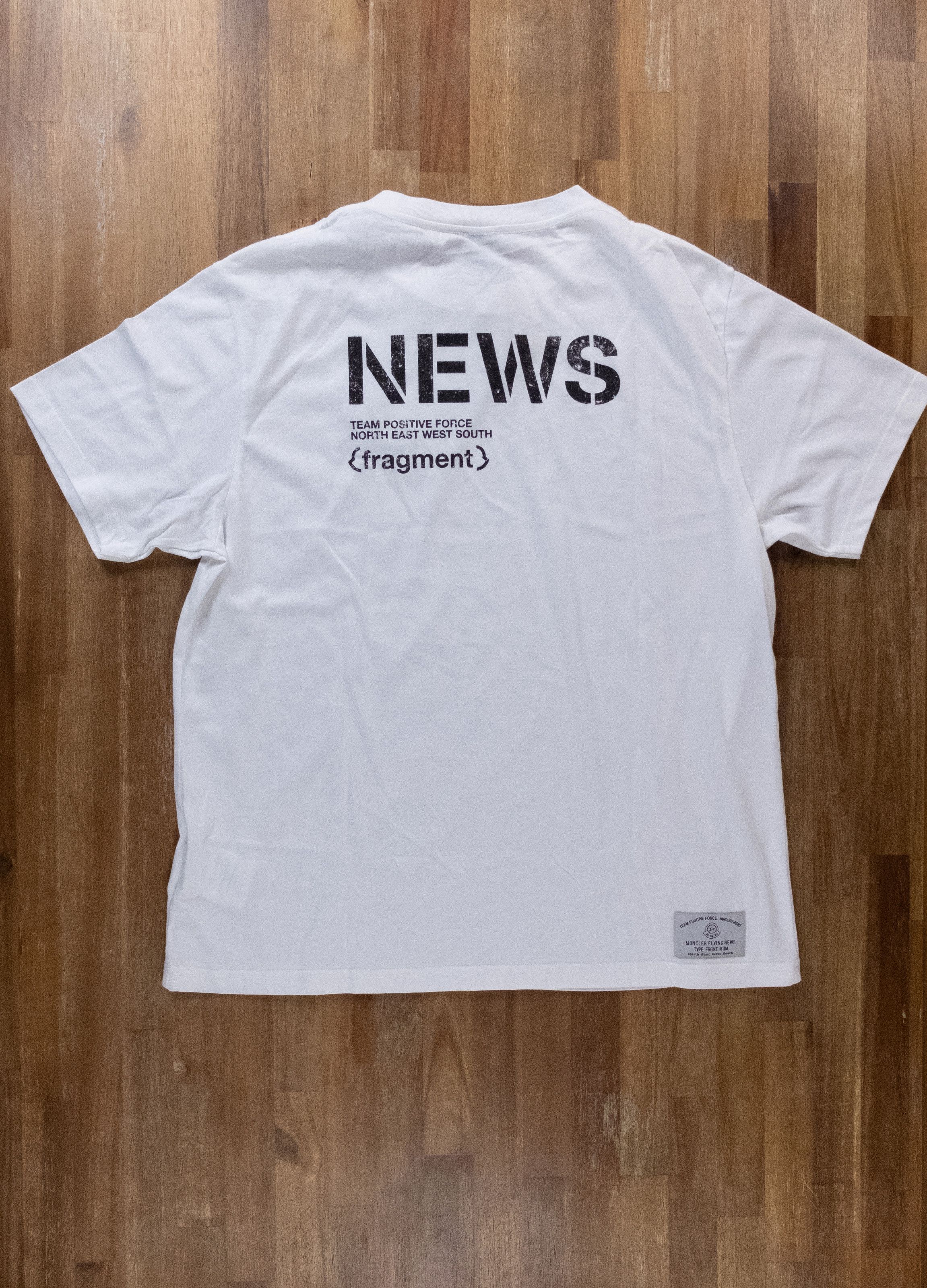 Moncler MONCLER Genius Fragment white News maglia t-shirt - Large Size US L / EU 52-54 / 3 - 10 Thumbnail
