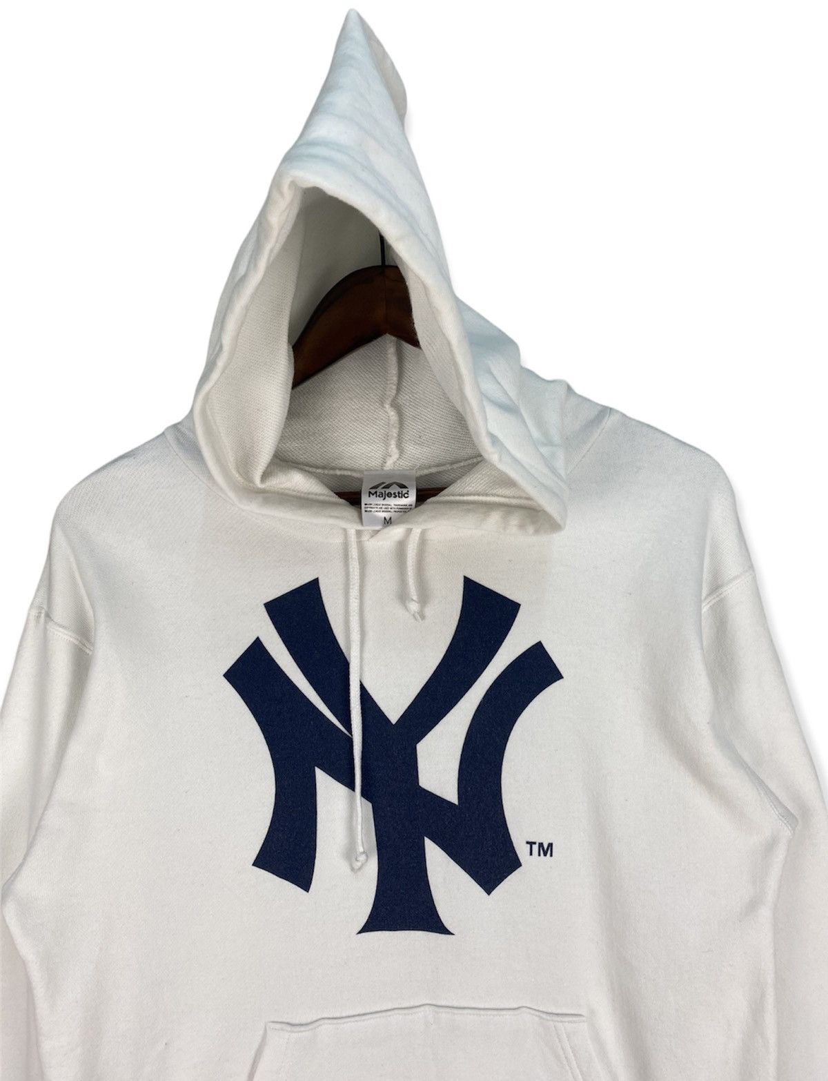 New York Yankees Vintage New York Yankees Hoodie Size US M / EU 48-50 / 2 - 2 Thumbnail