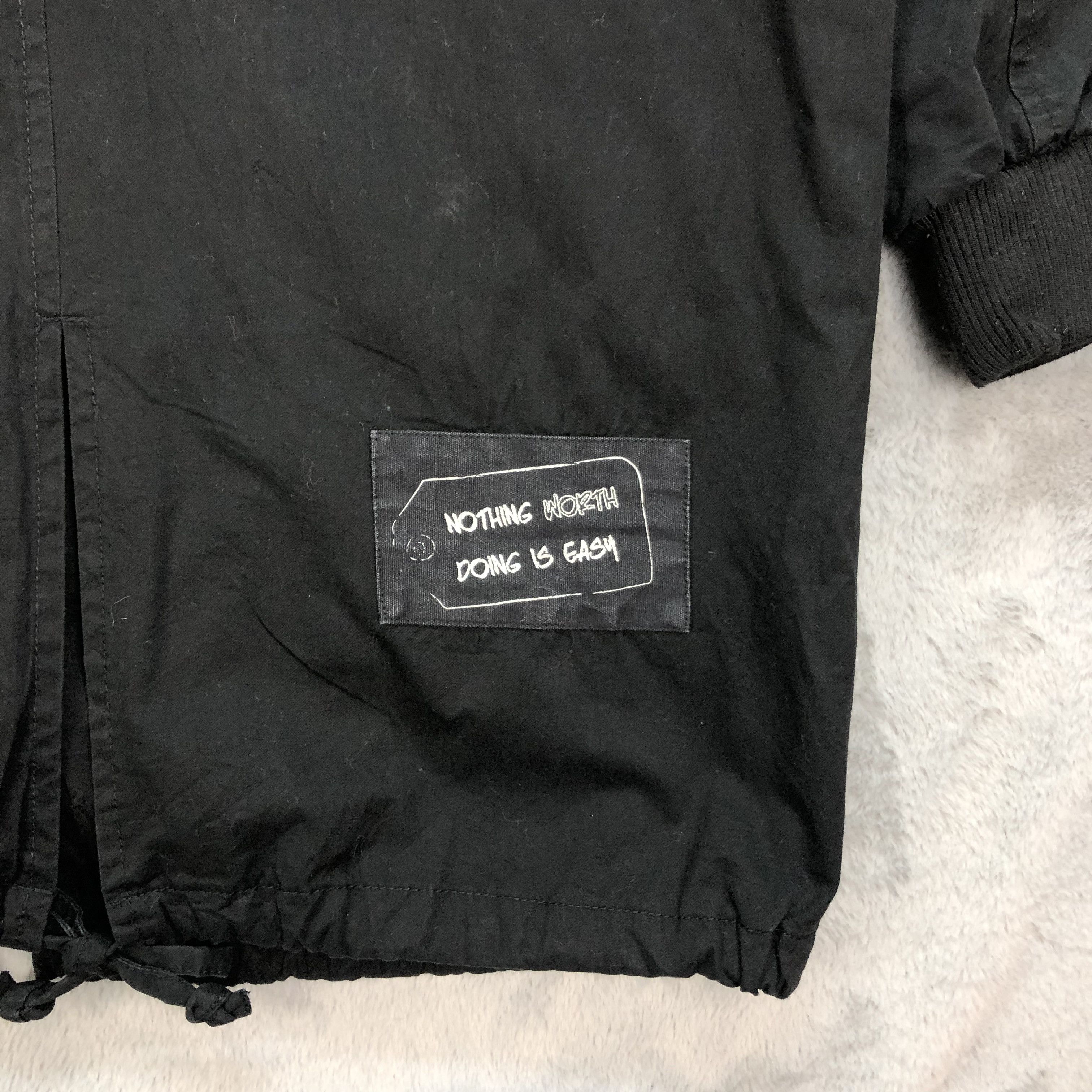 If Six Was Nine AVANT GARDE PATCHES OVERCOAT FASHION STYLE #5503-194 Size US M / EU 48-50 / 2 - 14 Thumbnail