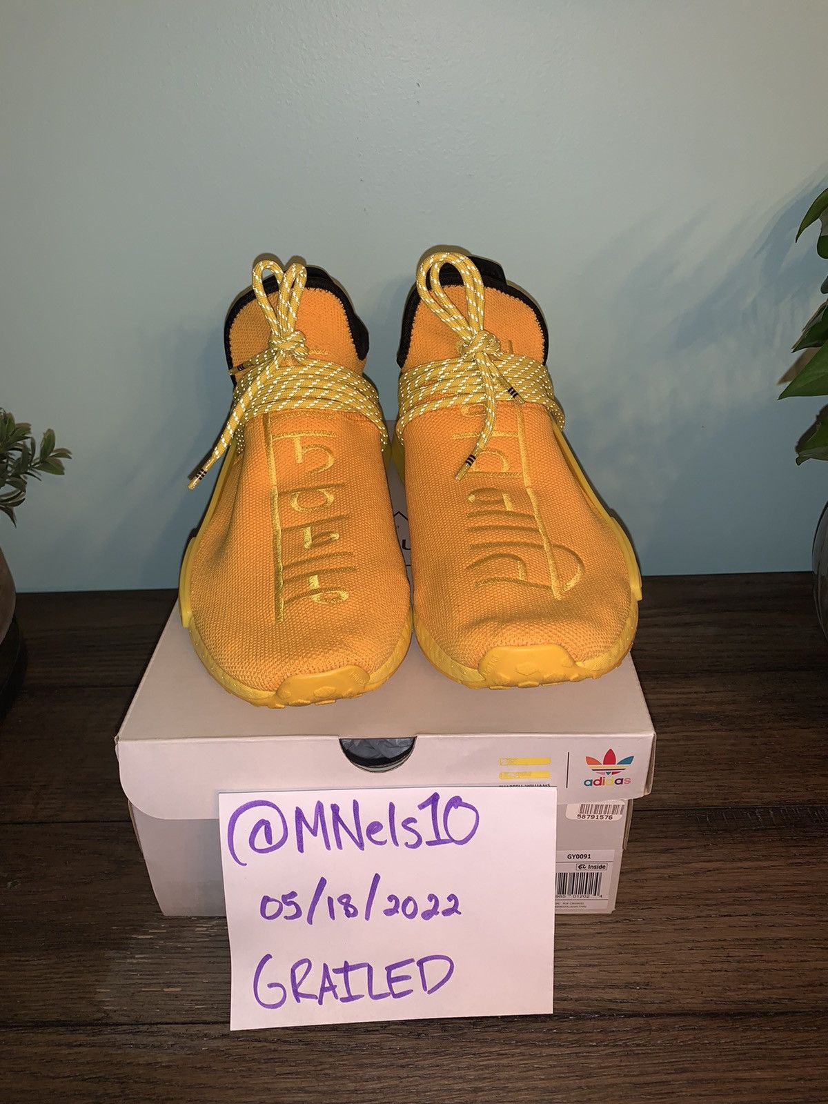 Yellow Pharrell X Nmd Human Race Extra Eye Adidas Human Race Extra