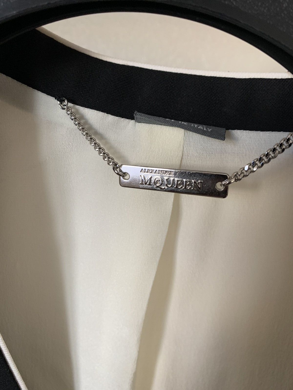 Alexander McQueen $6500 Vintage SS16 Crossover Button Up Blazer Size M / US 6-8 / IT 42-44 - 7 Thumbnail