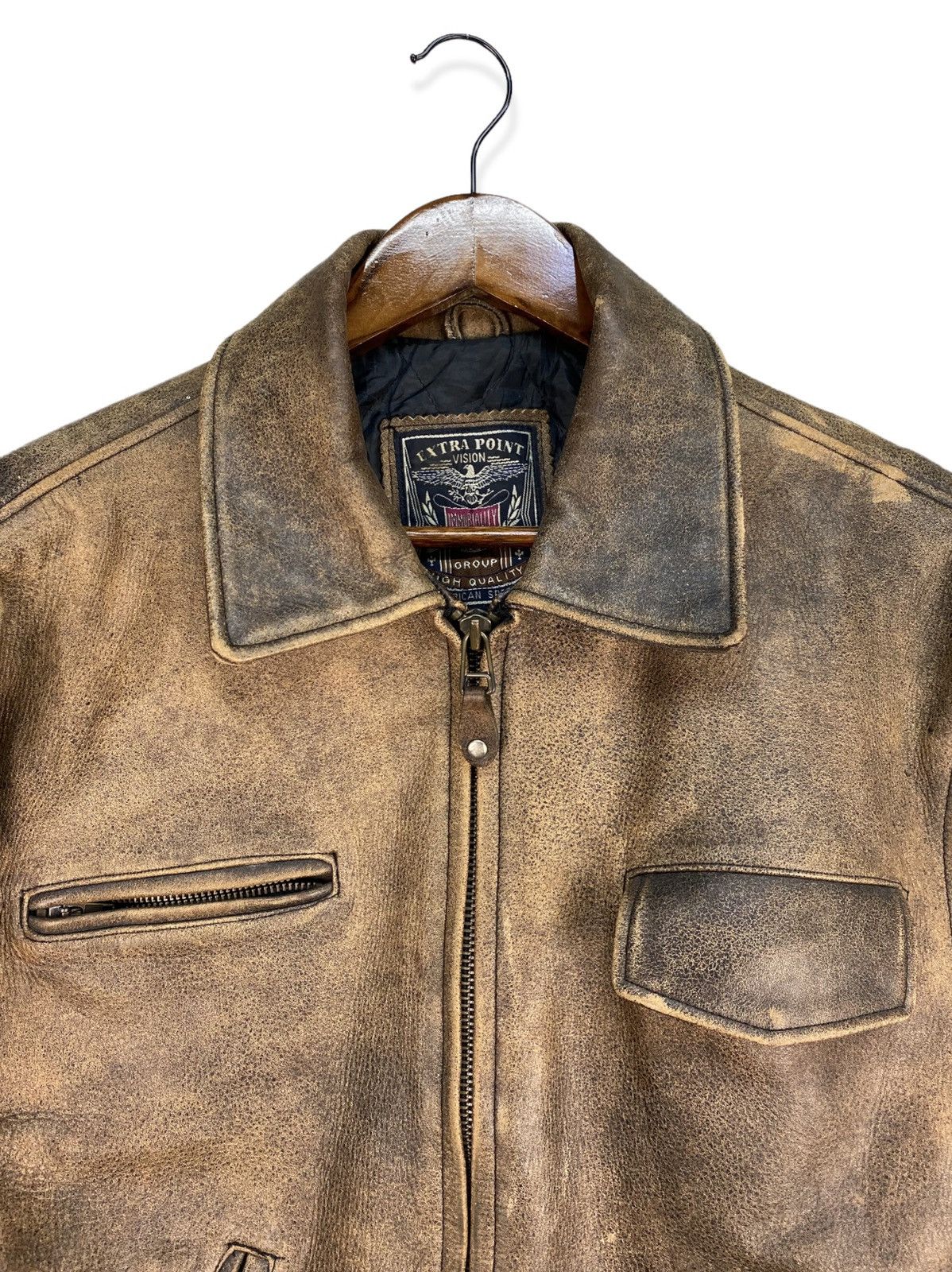 Vintage Immurtality Motorcycle Leather Jacket Size US S / EU 44-46 / 1 - 2 Thumbnail
