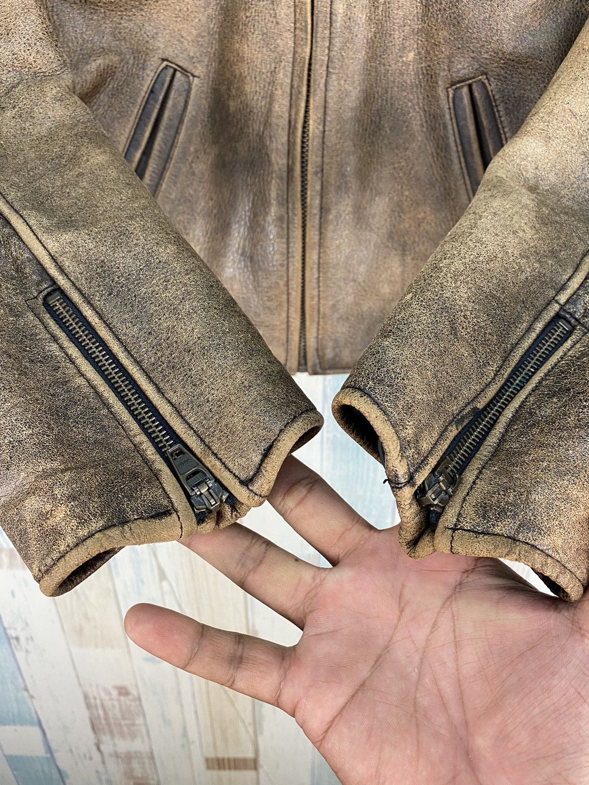 Vintage Immurtality Motorcycle Leather Jacket Size US S / EU 44-46 / 1 - 4 Thumbnail