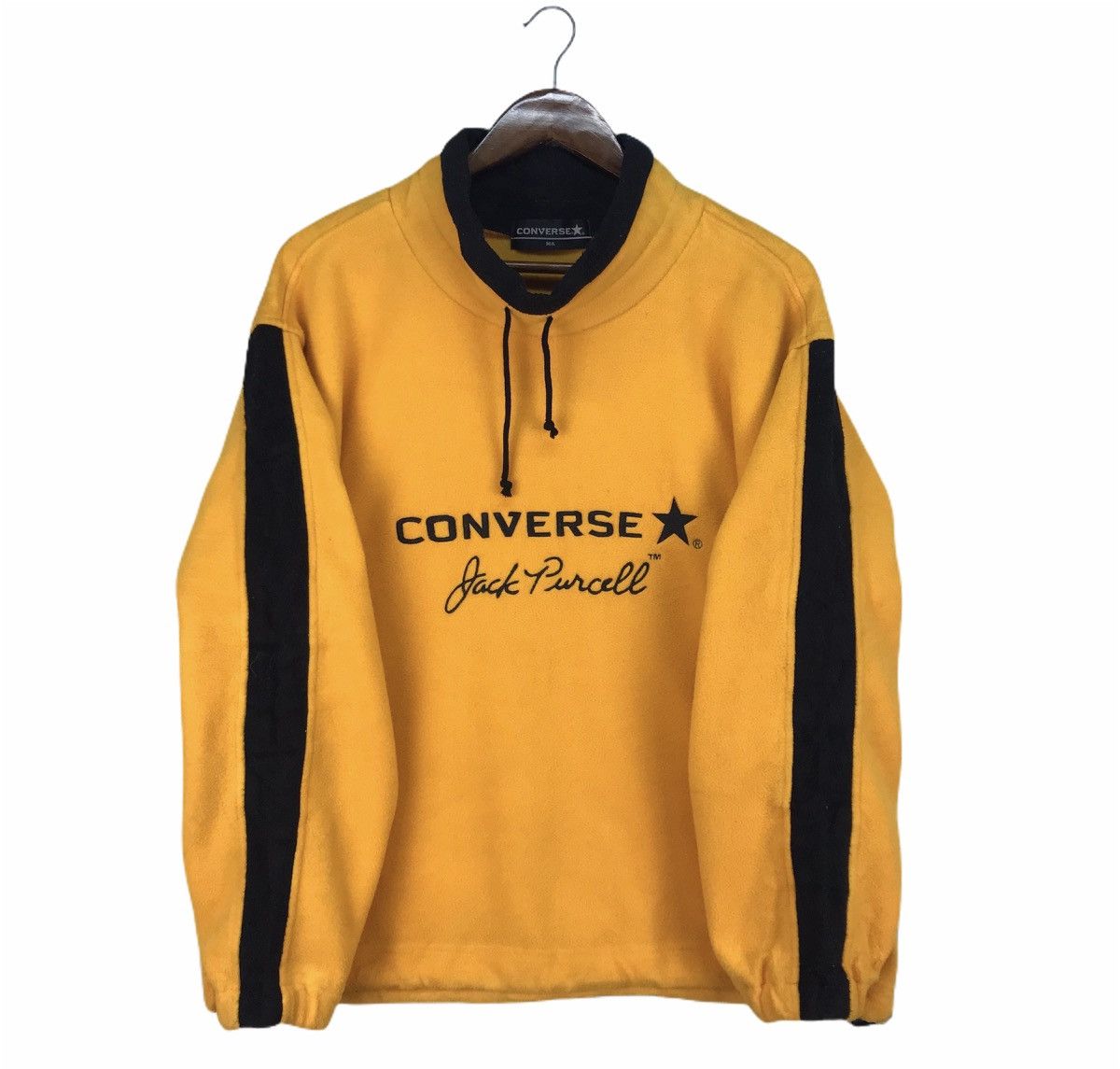 image of Converse Jack Parcell Fleece in Yellow, Men's (Size Medium)
