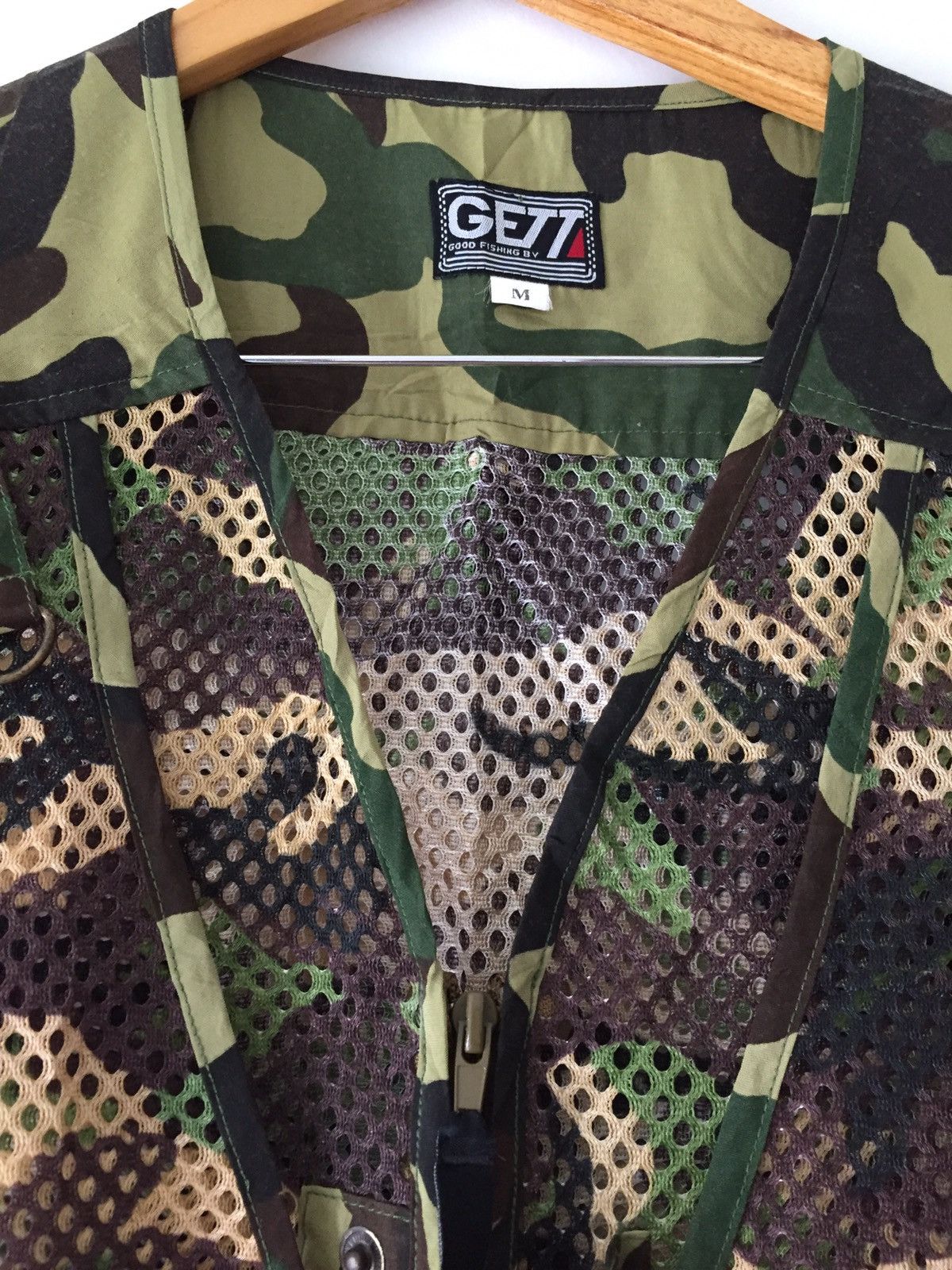 Vintage Japanese brand GeTT tactical vest wold tour fishing Vest Size US L / EU 52-54 / 3 - 6 Thumbnail