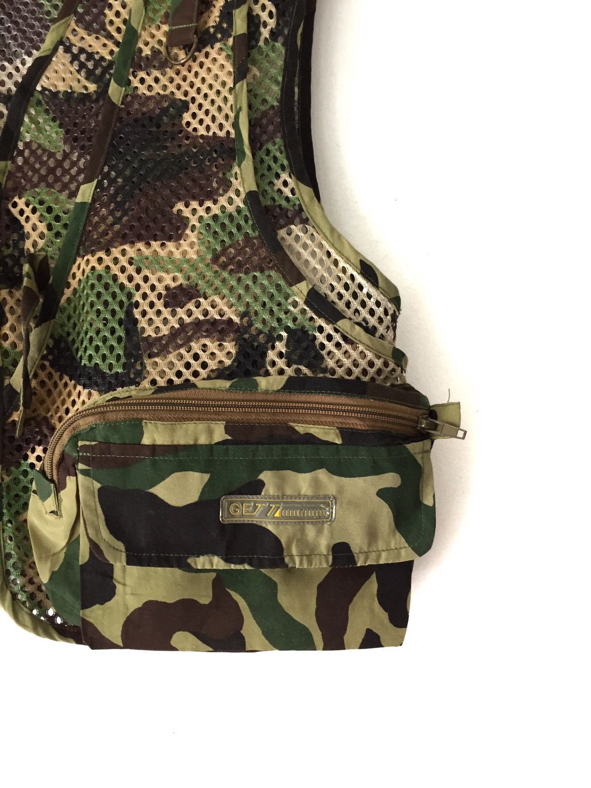 Vintage Japanese brand GeTT tactical vest wold tour fishing Vest Size US L / EU 52-54 / 3 - 3 Thumbnail