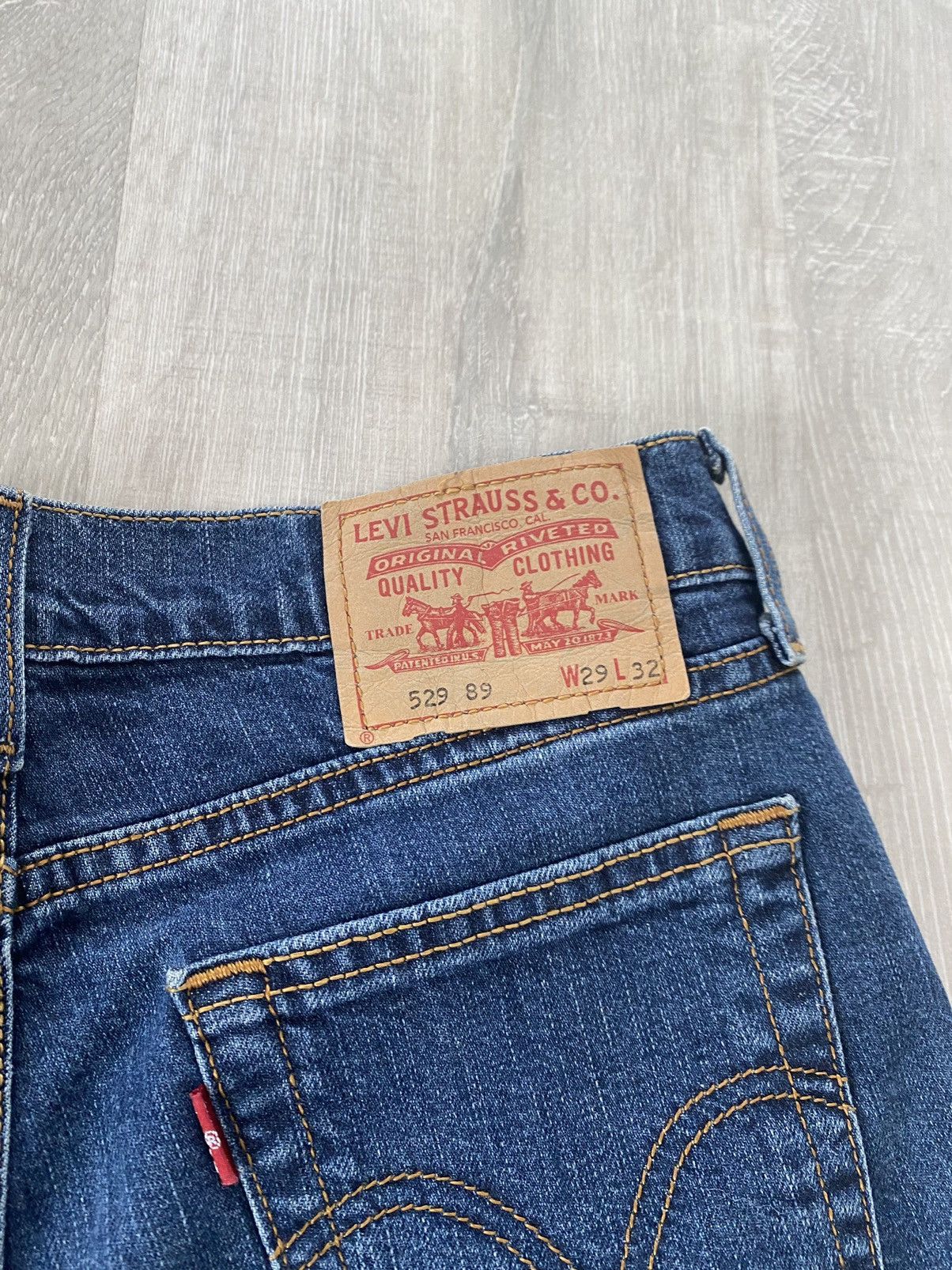 Levi's × Vintage Levi’s 529 89 vintage blue denim shorts jeans jorts Size US 29 - 4 Thumbnail