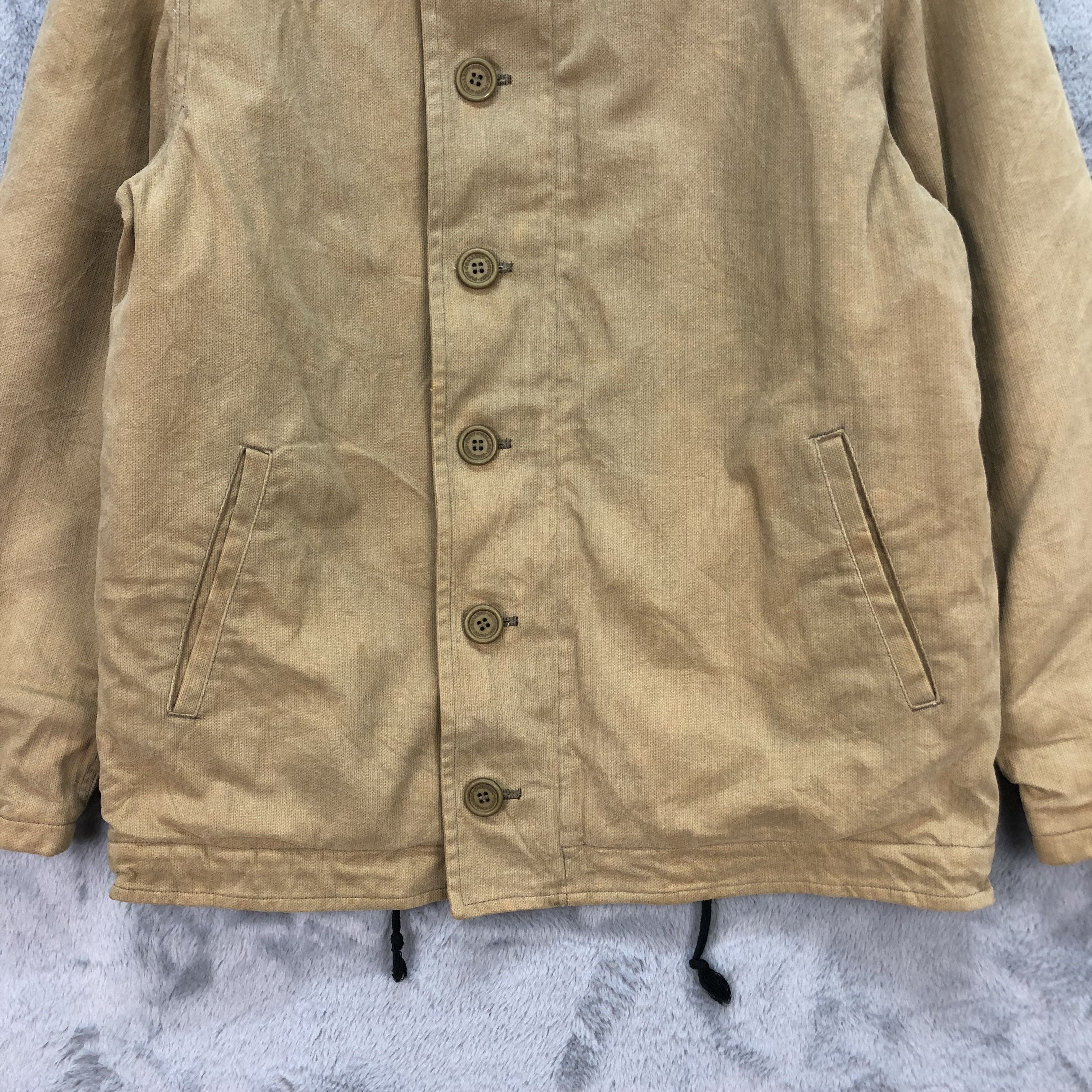 Gallery1950 GALLERY 1950 GNF DW-95 N-1 SHERPA DECK JACKET #5749-205 Size US M / EU 48-50 / 2 - 4 Thumbnail