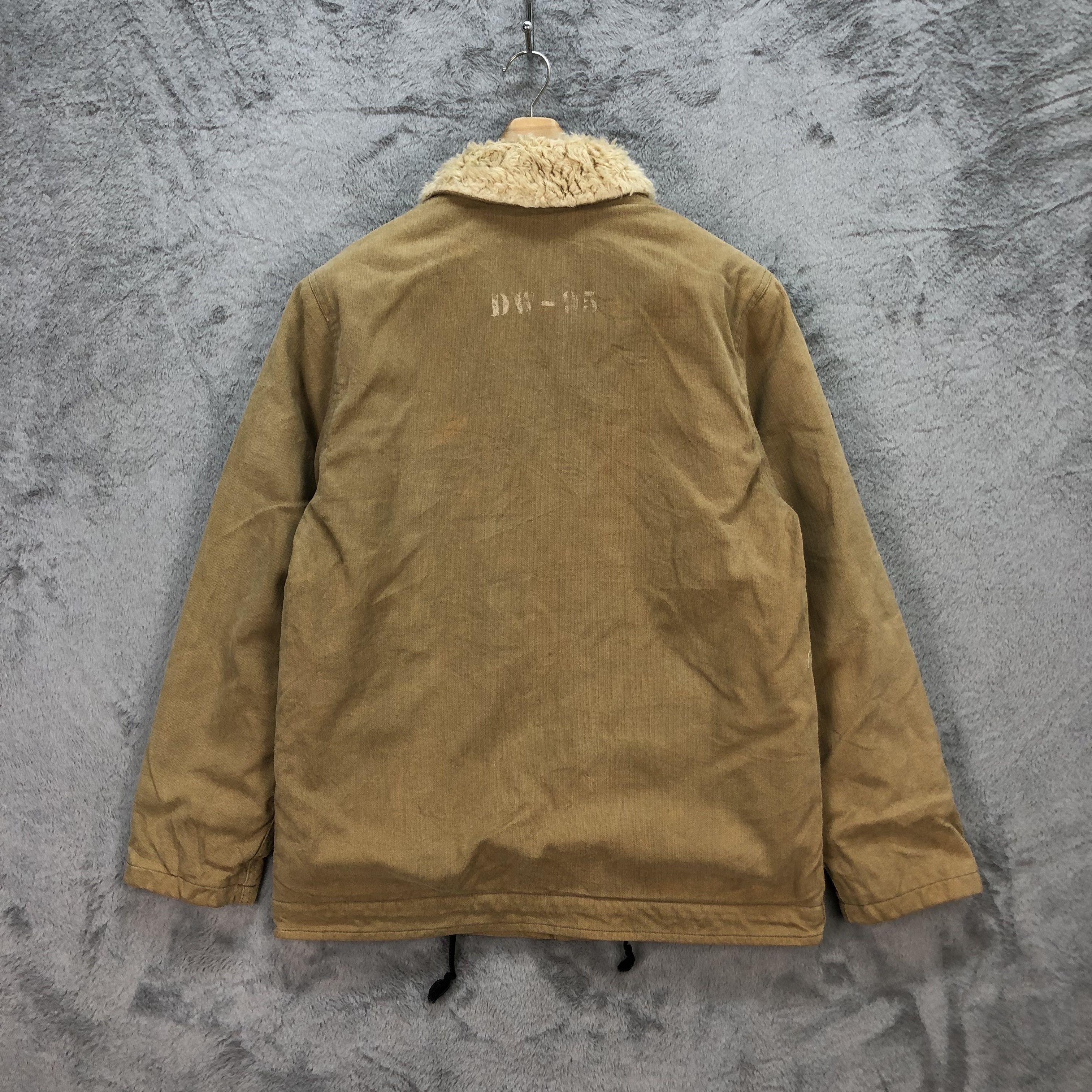 Gallery1950 GALLERY 1950 GNF DW-95 N-1 SHERPA DECK JACKET #5749-205 Size US M / EU 48-50 / 2 - 12 Thumbnail