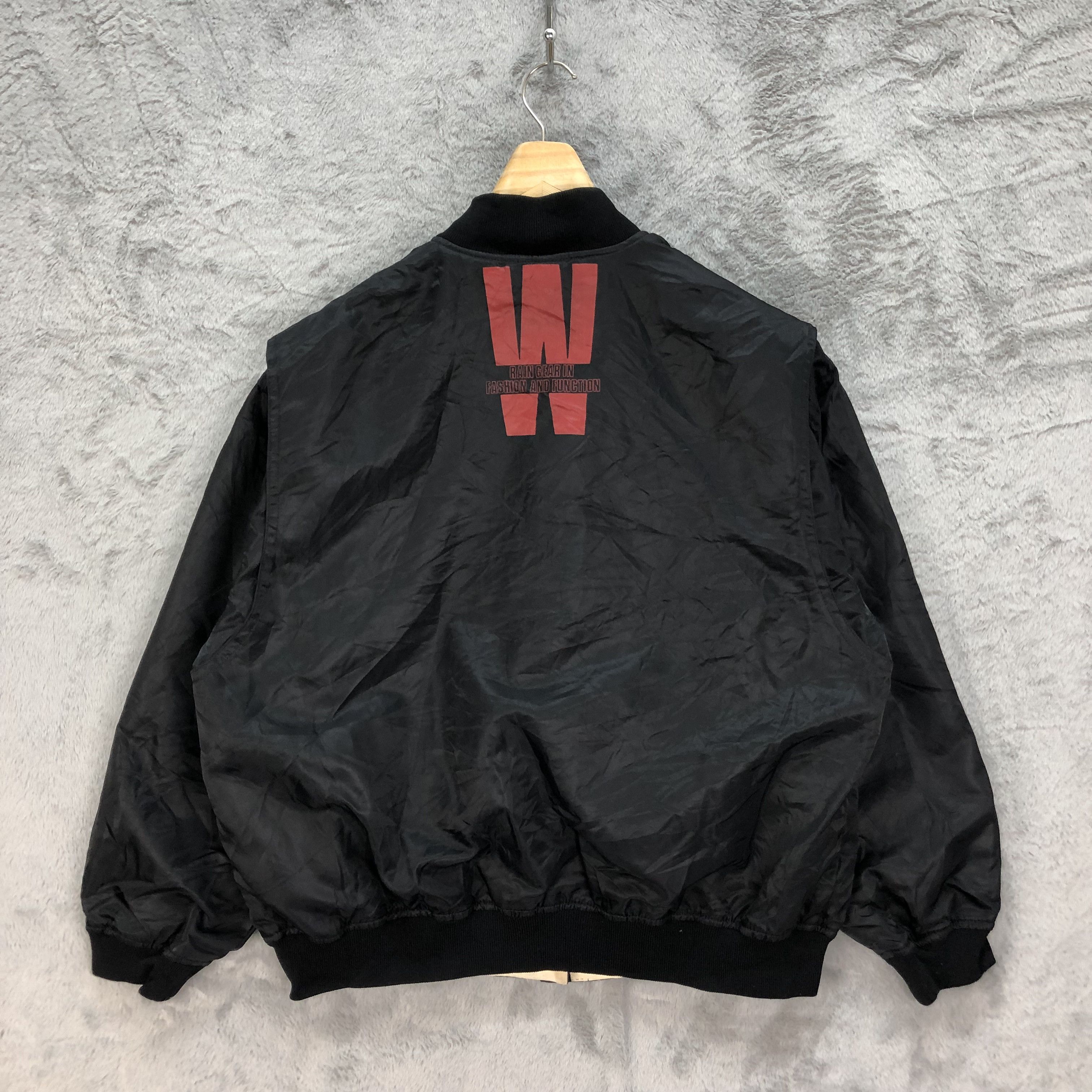 Japanese Brand STUDIO 1.10 Rain Gear in Fashion & Funtion Bomber #4767-167 Size US M / EU 48-50 / 2 - 12 Thumbnail