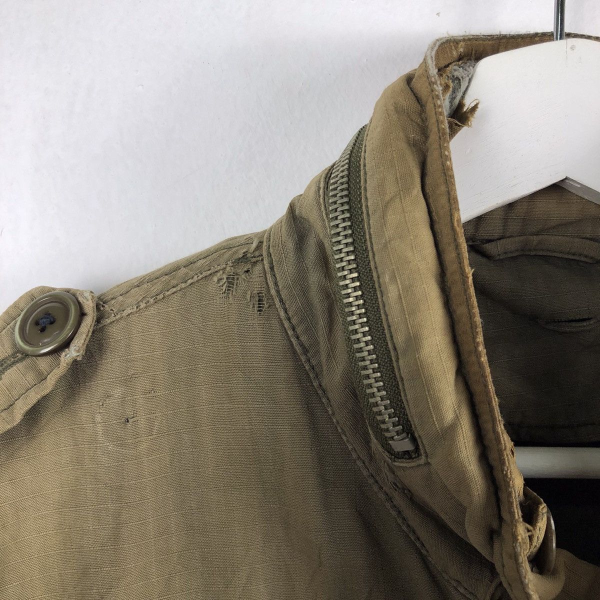 Military × Seditionaries × Vintage Distressed Army jacket