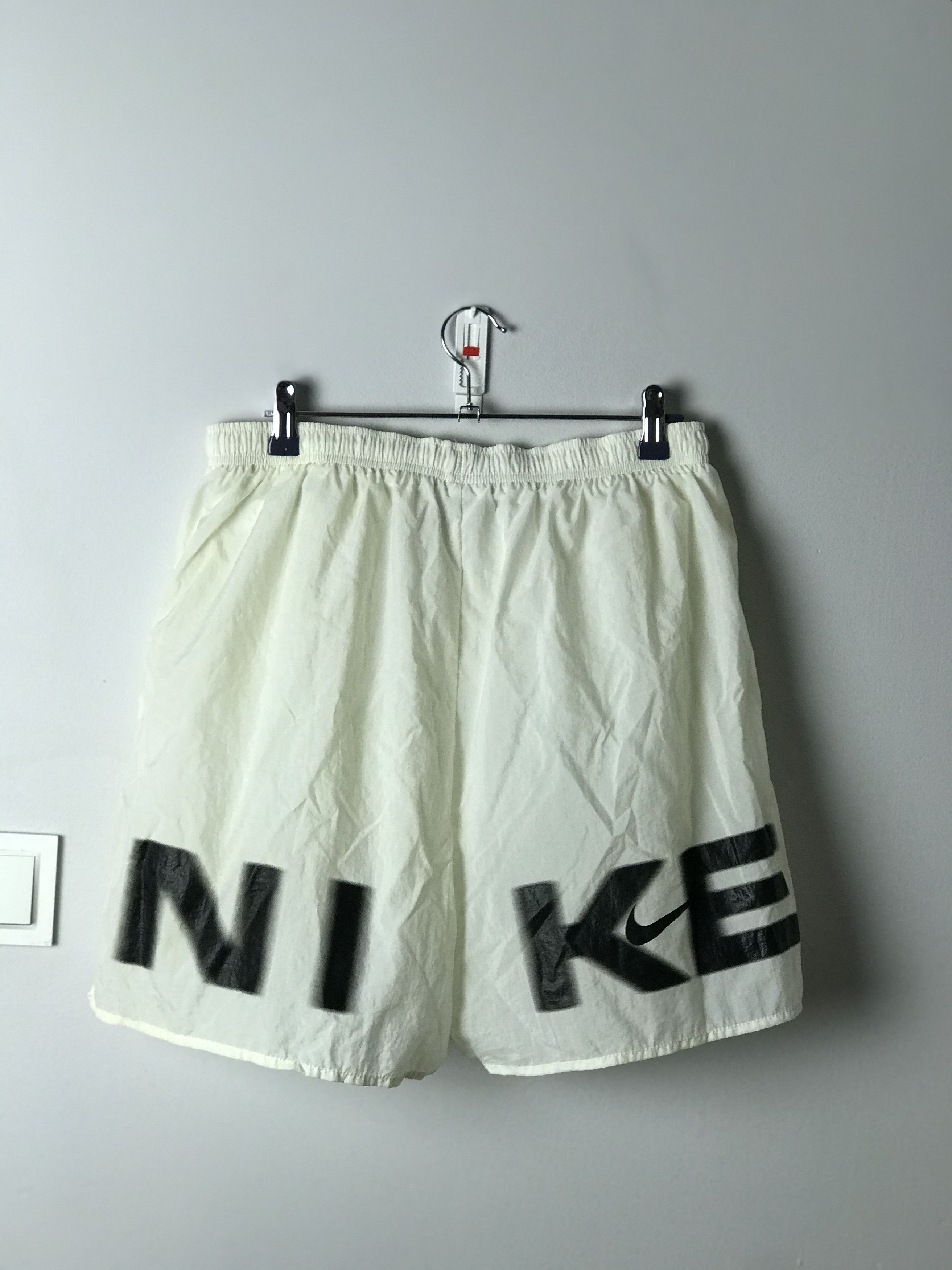 Nike Nike vintage shorts big logo swoosh 90s Size US 34 / EU 50 - 1 Thumbnail