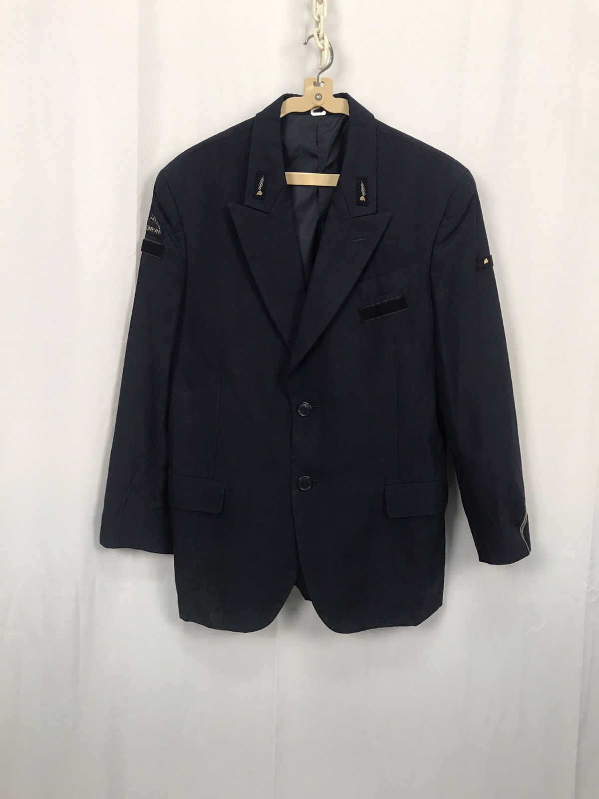 Japanese Brand × Yohji Yamamoto Central japan railway company blazer coat by yohji Yamamoto Size US S / EU 44-46 / 1 - 7 Thumbnail