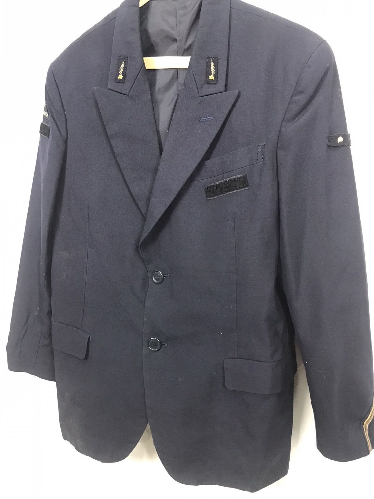 Japanese Brand × Yohji Yamamoto Central japan railway company blazer coat by yohji Yamamoto Size US S / EU 44-46 / 1 - 3 Thumbnail