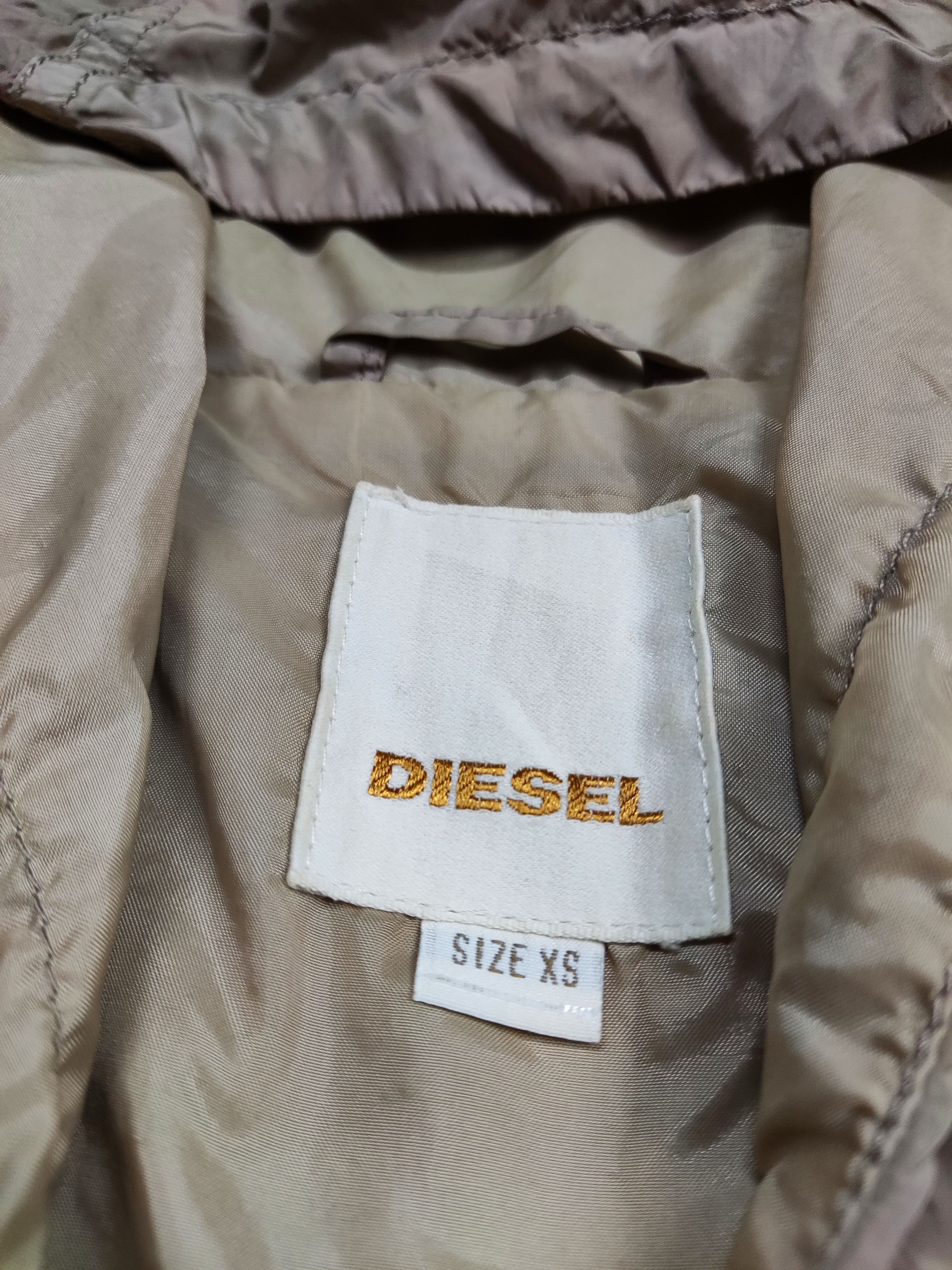 Diesel × Diesel Black Gold × Japanese Brand 💥ACCEPT OFFER💥Vintage diesel jacket full zipper Size US XS / EU 42 / 0 - 5 Thumbnail