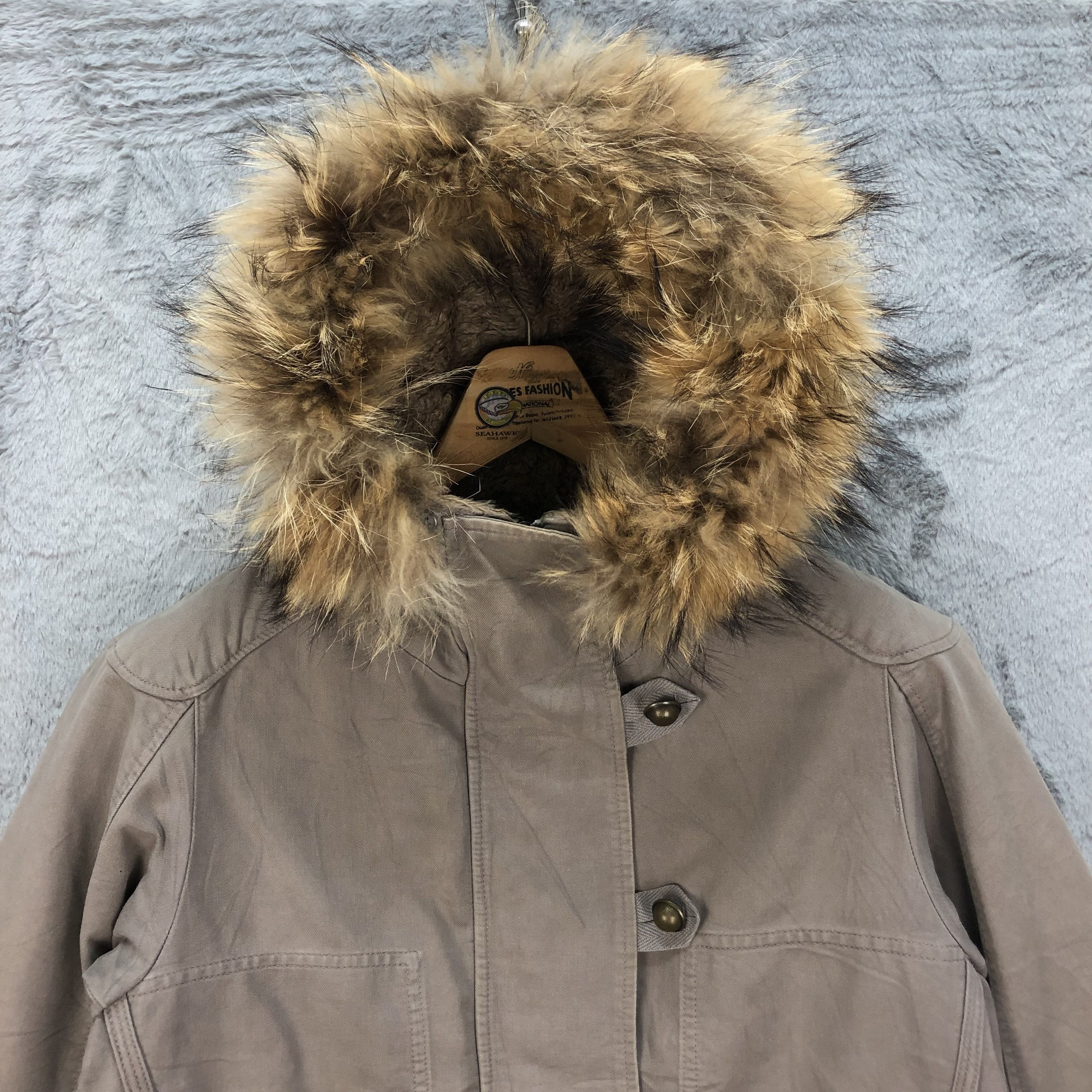 Tsumori Chisato TSUMORI CHISATO ISSEY MIYAKE FUR PARKA #5504-194 Size S / US 4 / IT 40 - 2 Thumbnail