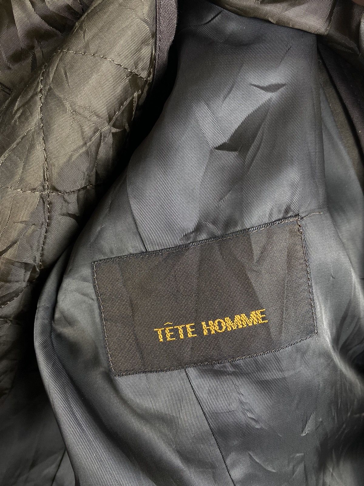 Issey Miyake Vintage Tete Homme by Issey Miyake Trench Coat Long Jacket Size M / US 6-8 / IT 42-44 - 4 Thumbnail
