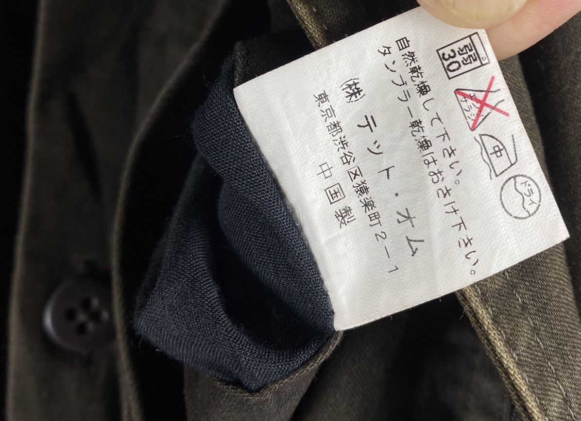 Issey Miyake Vintage Tete Homme by Issey Miyake Trench Coat Long Jacket Size M / US 6-8 / IT 42-44 - 8 Thumbnail