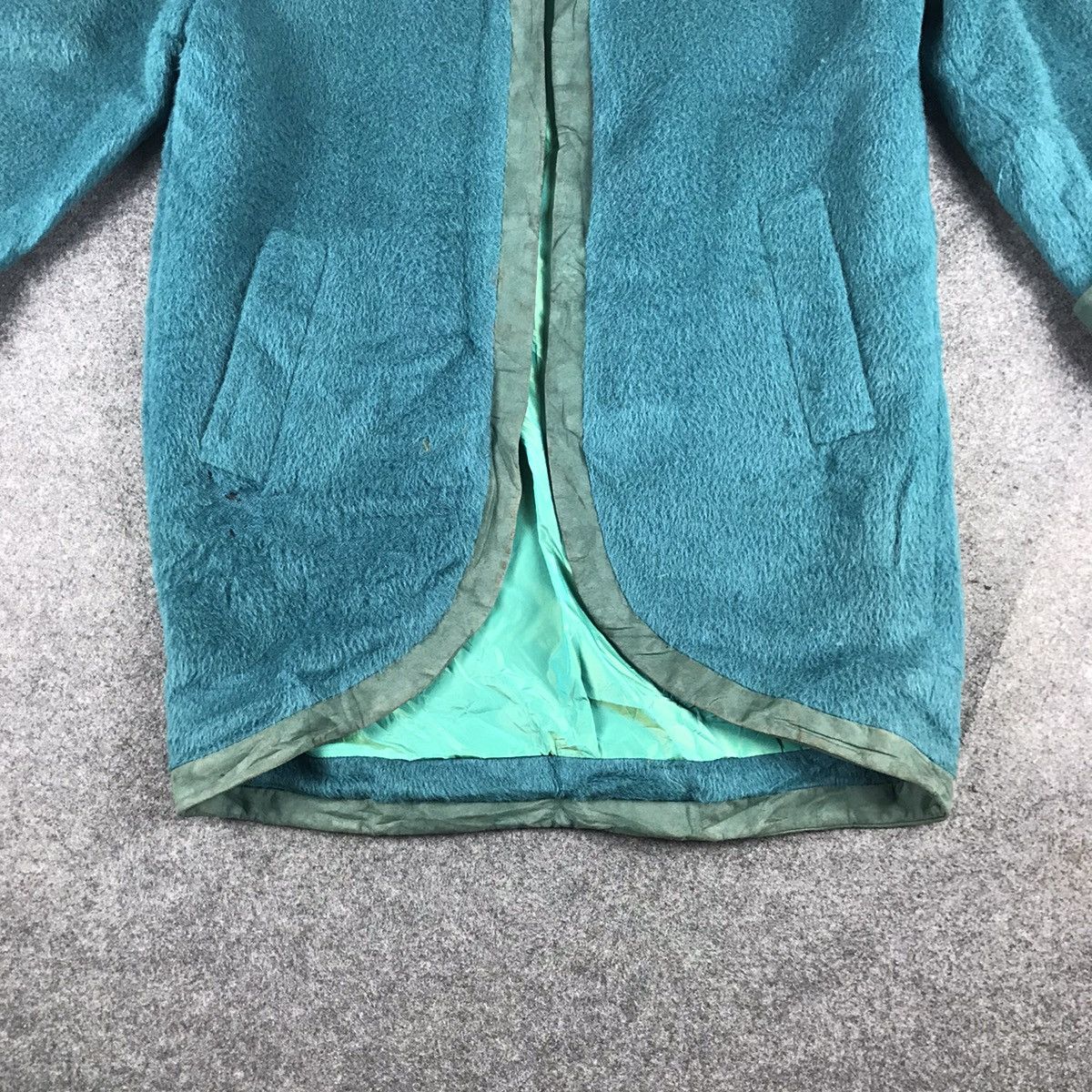 Dior Vintage Christian dior one button Mohair long Jacket Size L / US 10 / IT 46 - 8 Thumbnail