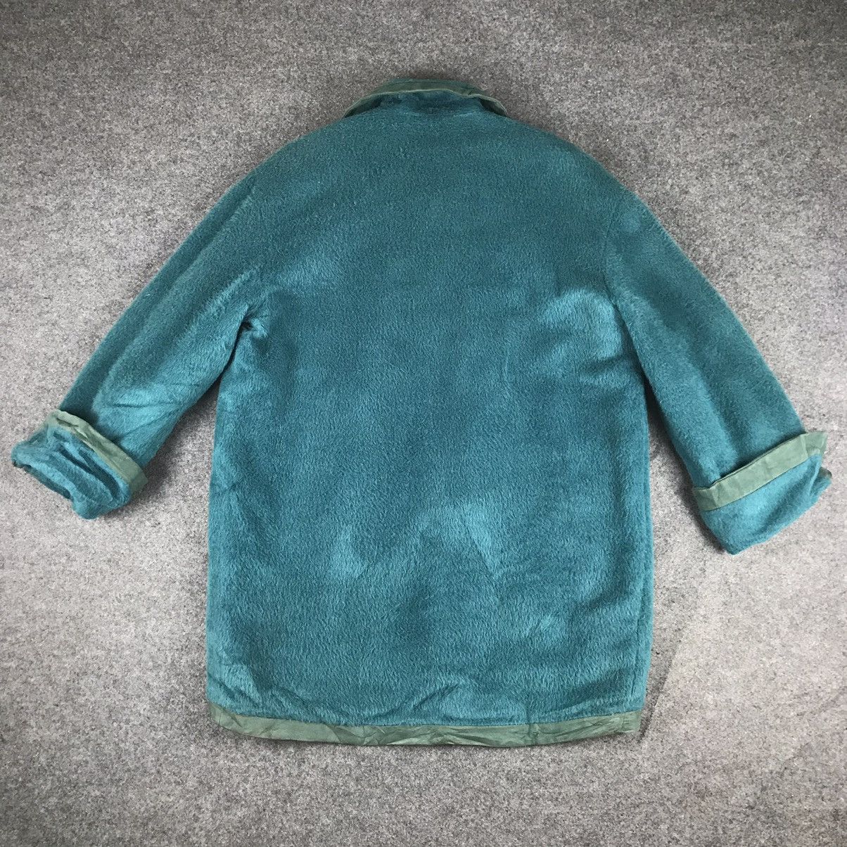 Dior Vintage Christian dior one button Mohair long Jacket Size L / US 10 / IT 46 - 2 Thumbnail