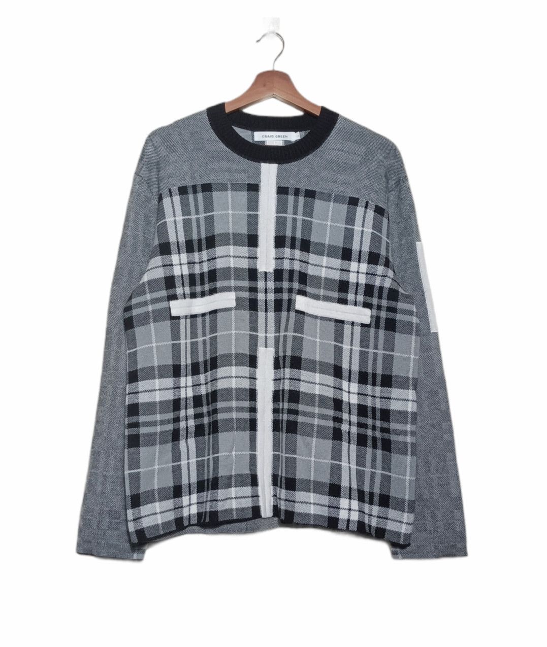 image of Craig Green Sweatshirt Jumper Knit Aw19 in Grey, Men's (Size Small)