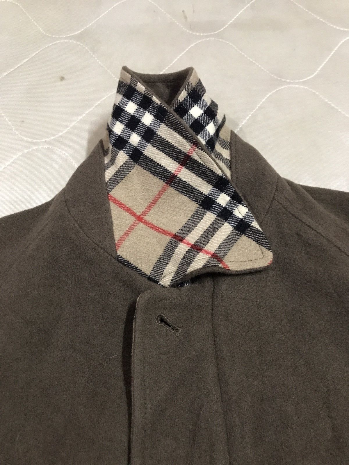 Burberry × Vintage 🔥Rare🔥Burberry Prosrum bomber wool Jacket Size US S / EU 44-46 / 1 - 10 Thumbnail