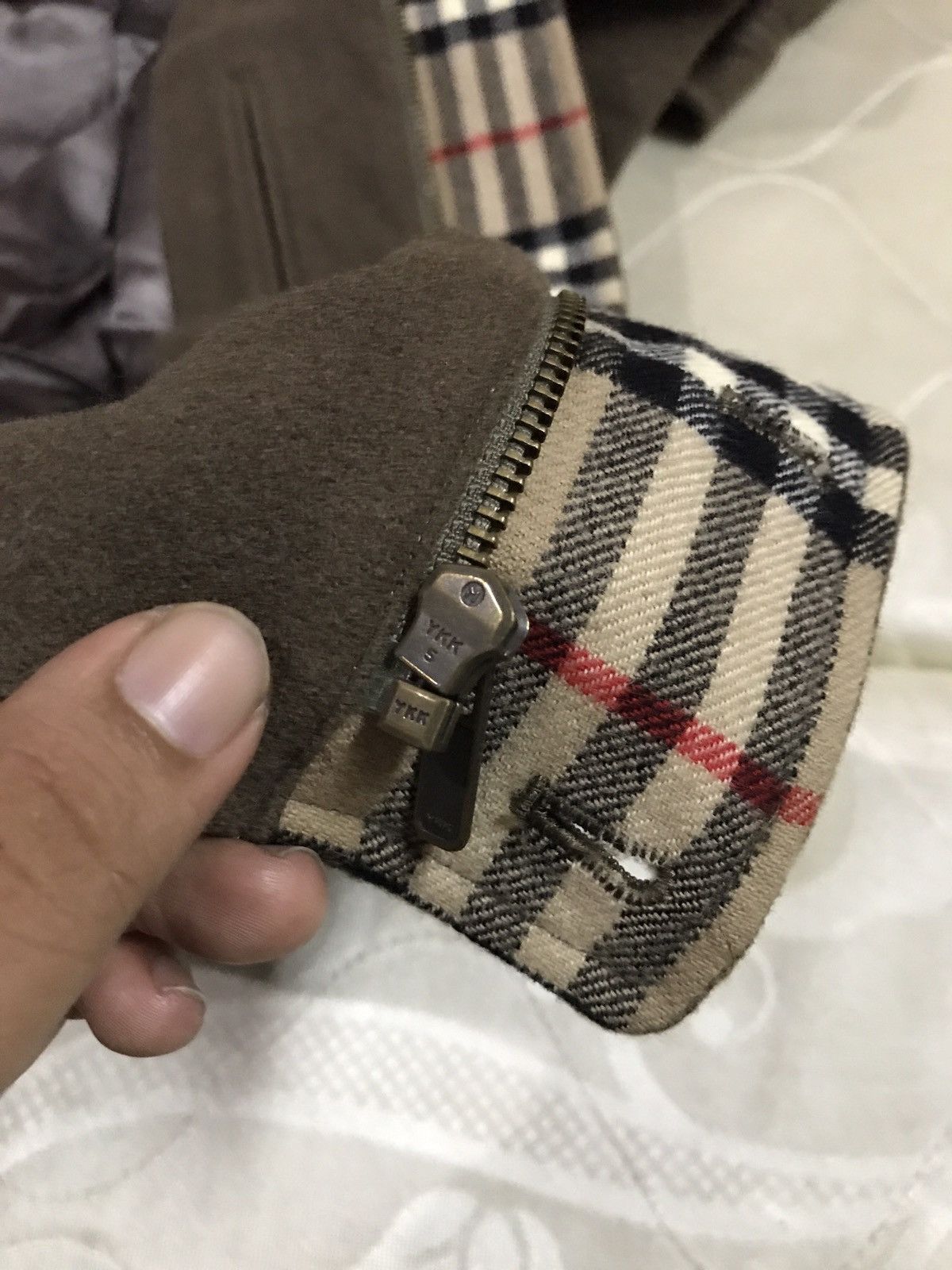 Burberry × Vintage 🔥Rare🔥Burberry Prosrum bomber wool Jacket Size US S / EU 44-46 / 1 - 15 Thumbnail