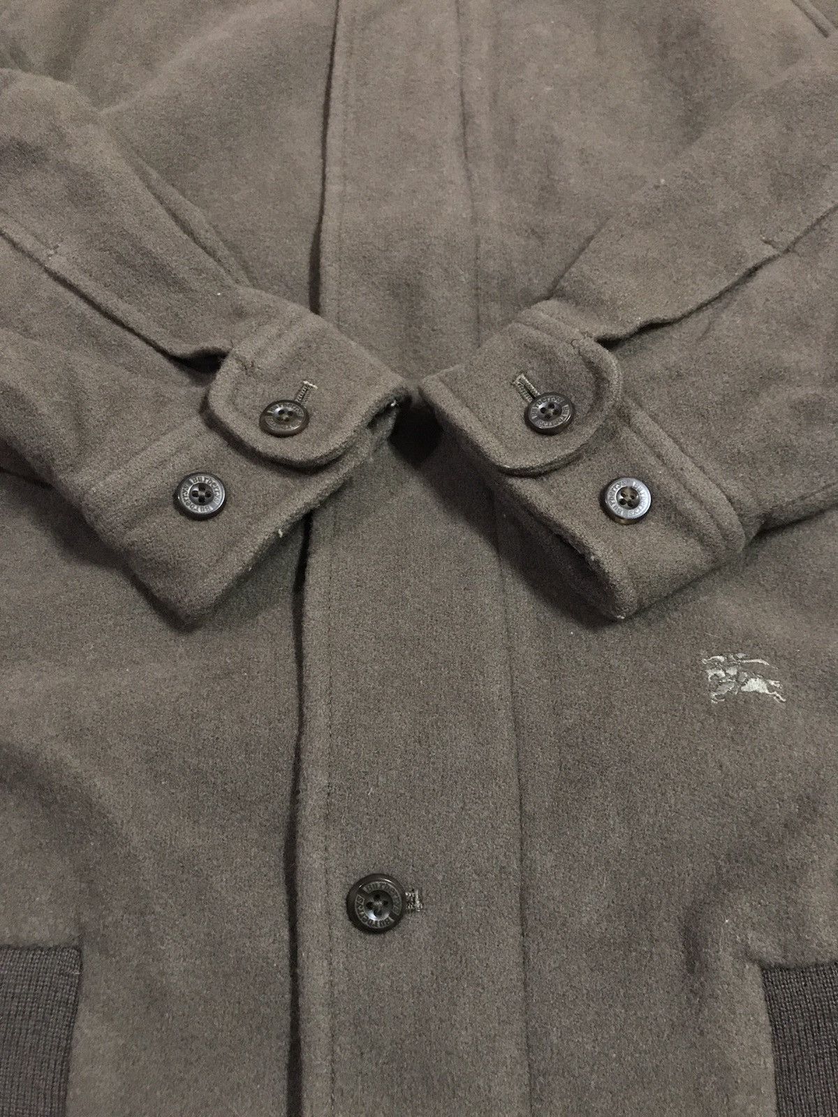 Burberry × Vintage 🔥Rare🔥Burberry Prosrum bomber wool Jacket Size US S / EU 44-46 / 1 - 7 Thumbnail