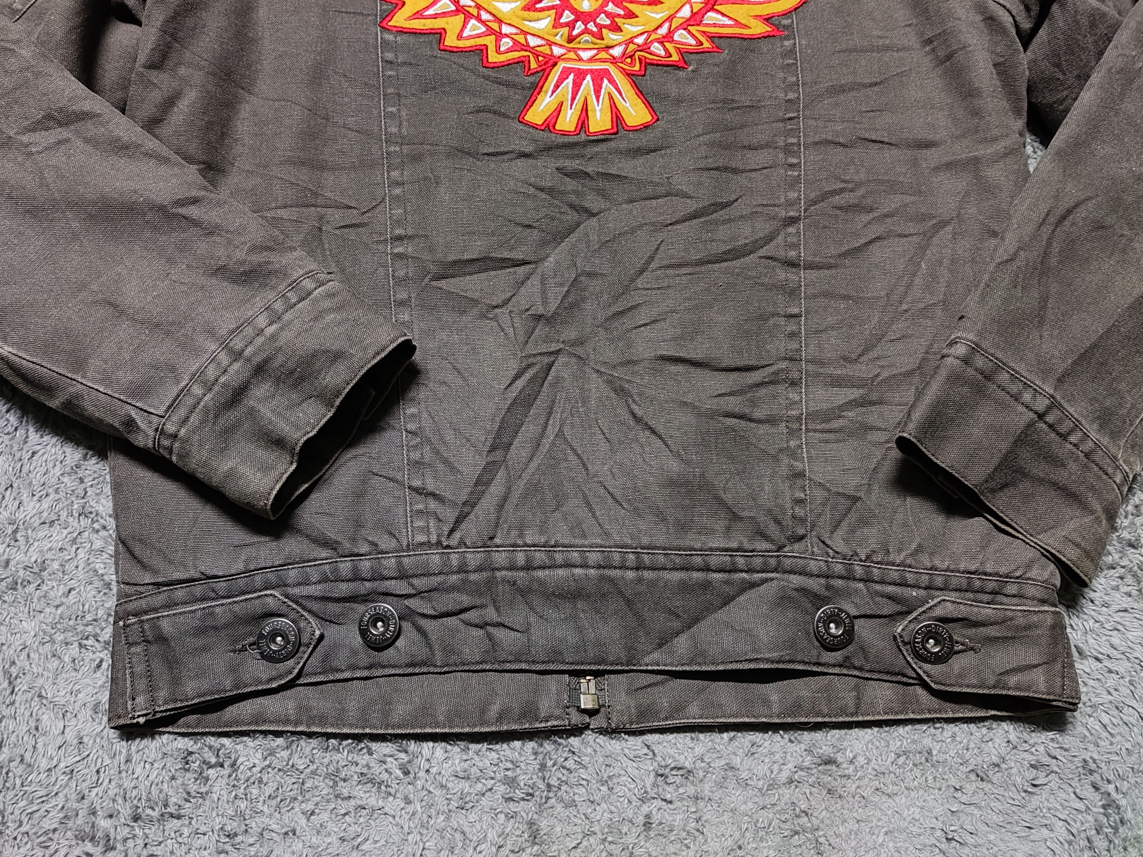 Japanese Brand × Native Vintage Native Navajo Fourseason Denim Jacket Size US S / EU 44-46 / 1 - 8 Thumbnail