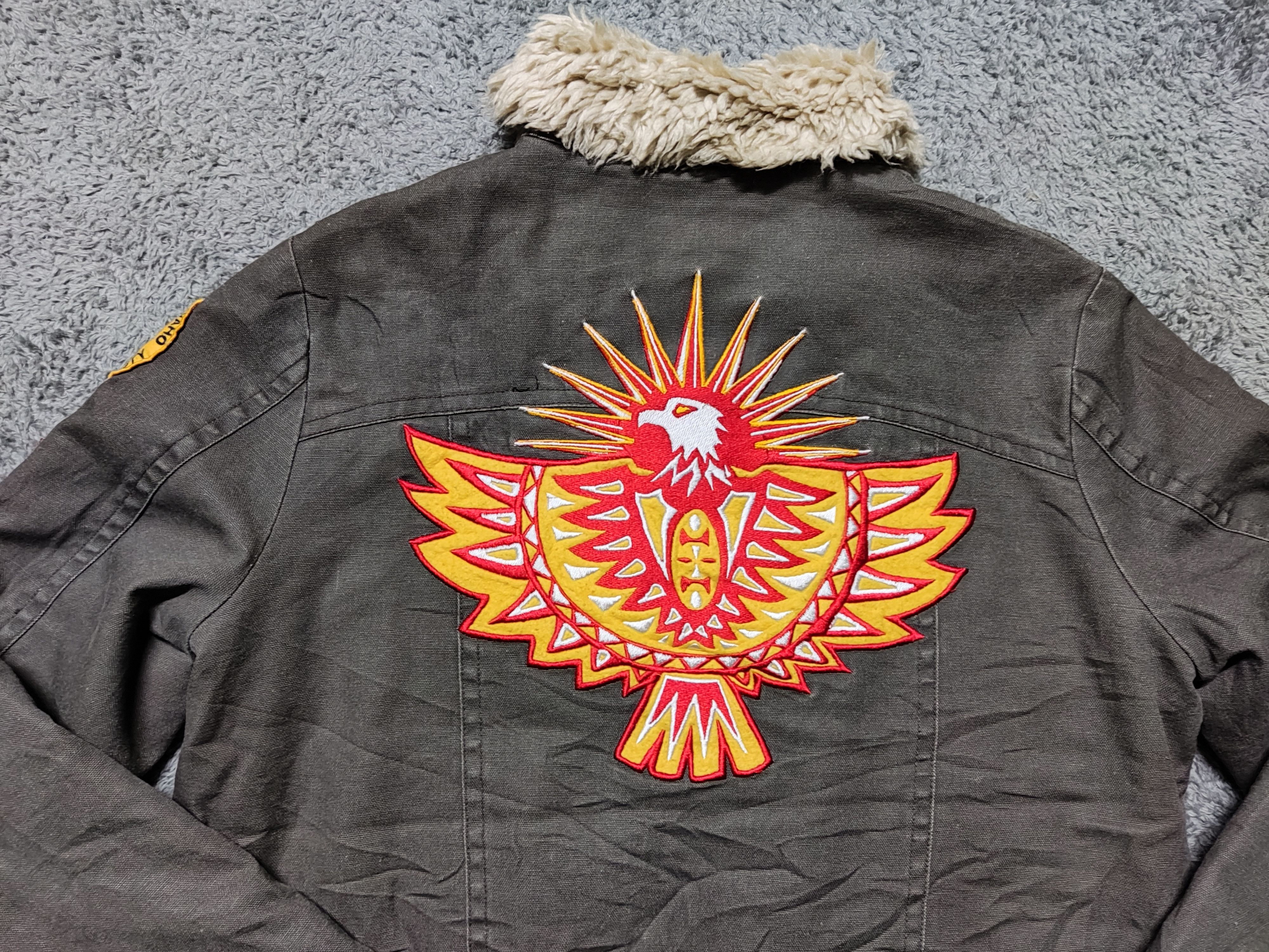 Japanese Brand × Native Vintage Native Navajo Fourseason Denim Jacket Size US S / EU 44-46 / 1 - 2 Thumbnail