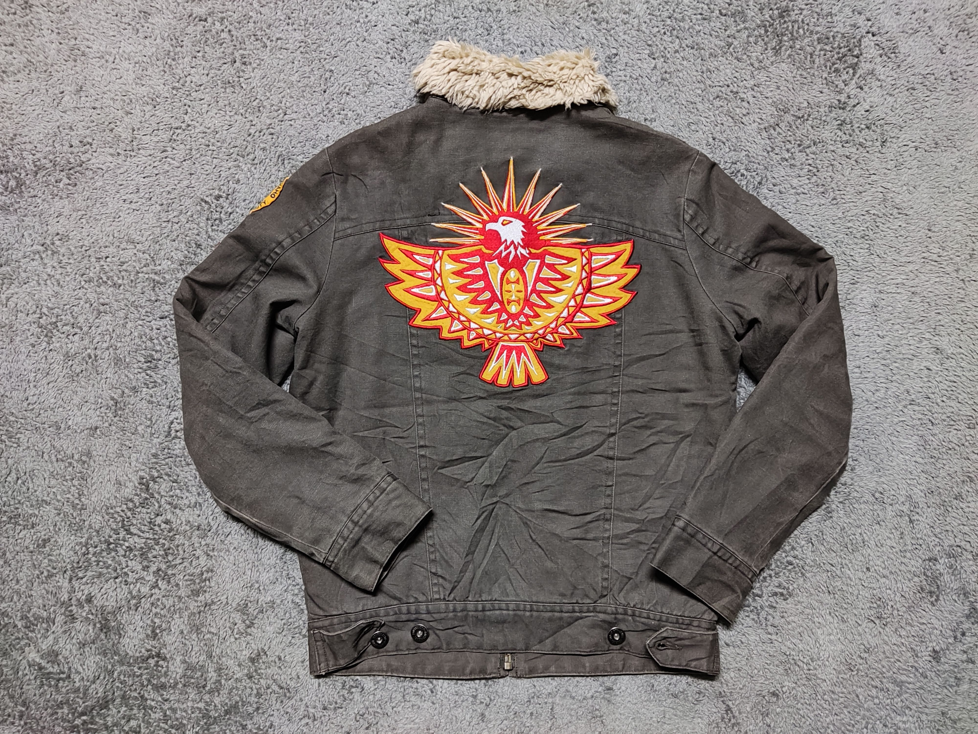 Japanese Brand × Native Vintage Native Navajo Fourseason Denim Jacket Size US S / EU 44-46 / 1 - 1 Thumbnail