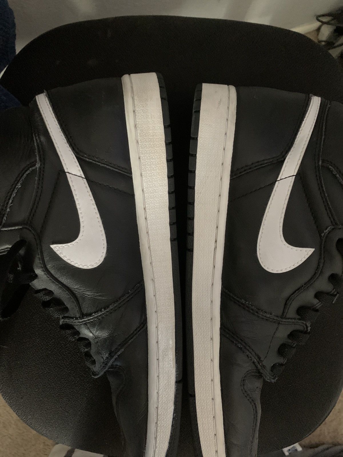 Jordan Brand × Nike Custom Jordan 1 Retro High OG Yin Yang 2016 Size US 10.5 / EU 43-44 - 7 Thumbnail