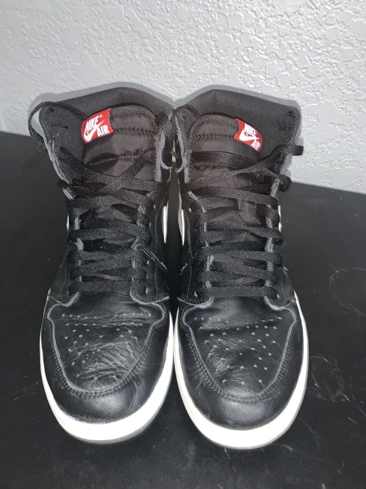 Jordan Brand × Nike Custom Jordan 1 Retro High OG Yin Yang 2016 Size US 10.5 / EU 43-44 - 3 Thumbnail